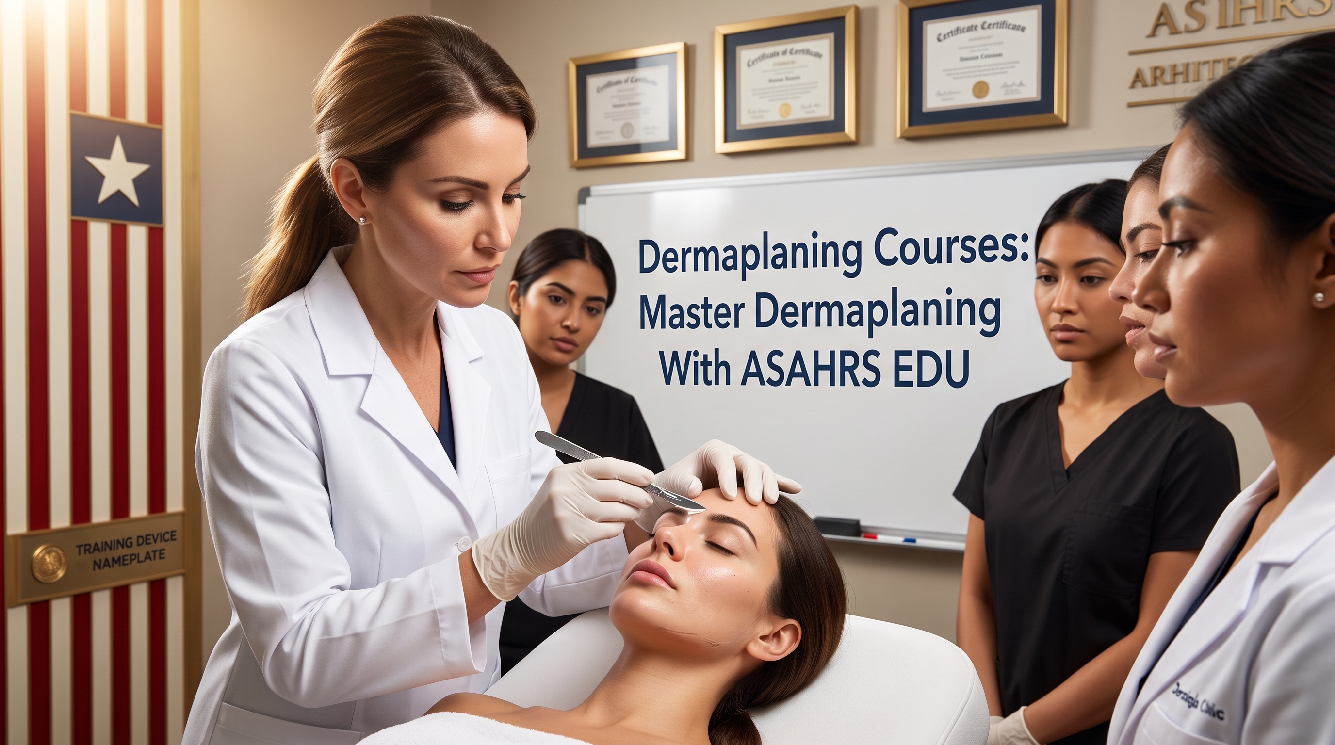 DERMAPLANING COURSES: ASAHRS EDU SAFETY AND TECHNIQUE