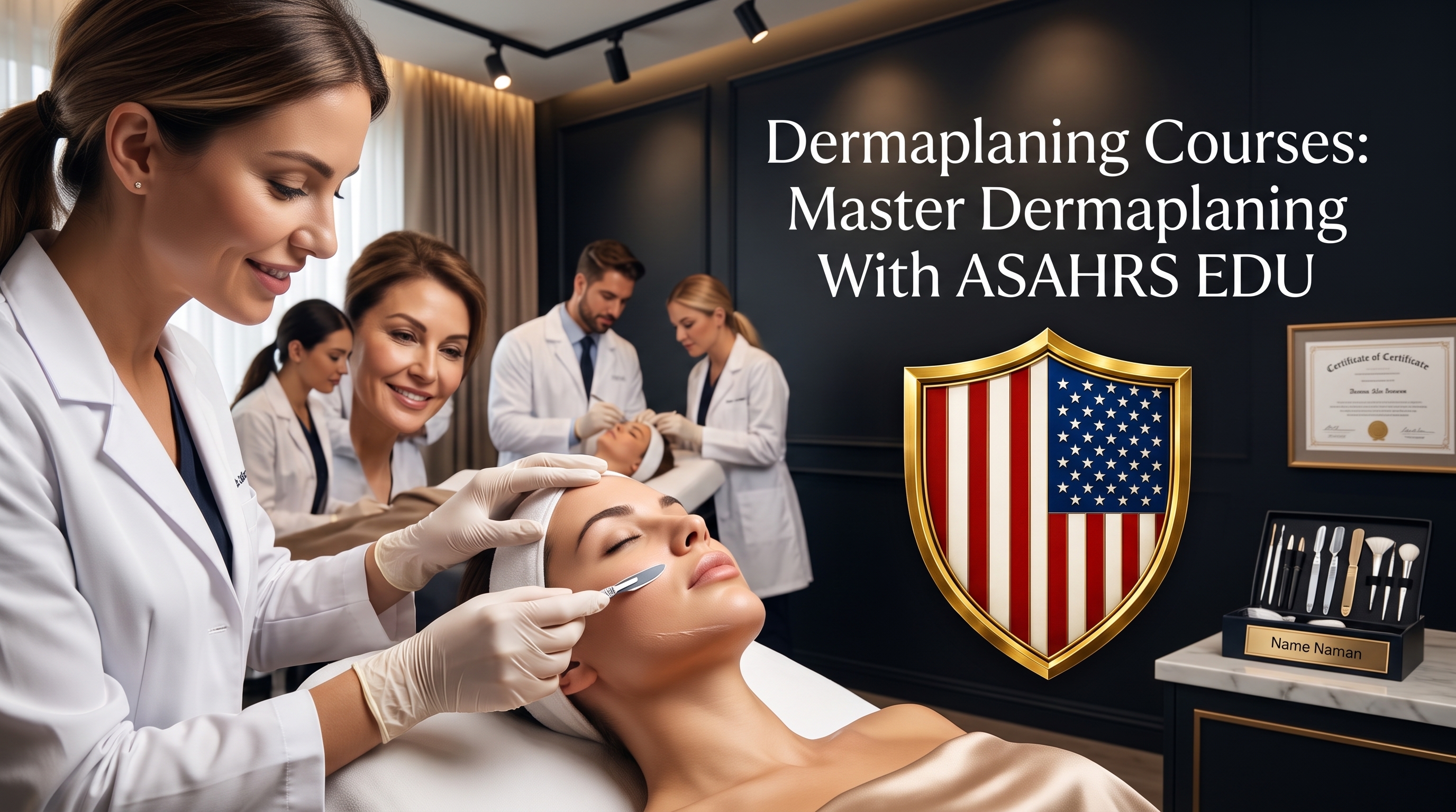 DERMAPLANING COURSES: ASAHRS EDU DELIVERS COMPREHENSIVE TRAINING
