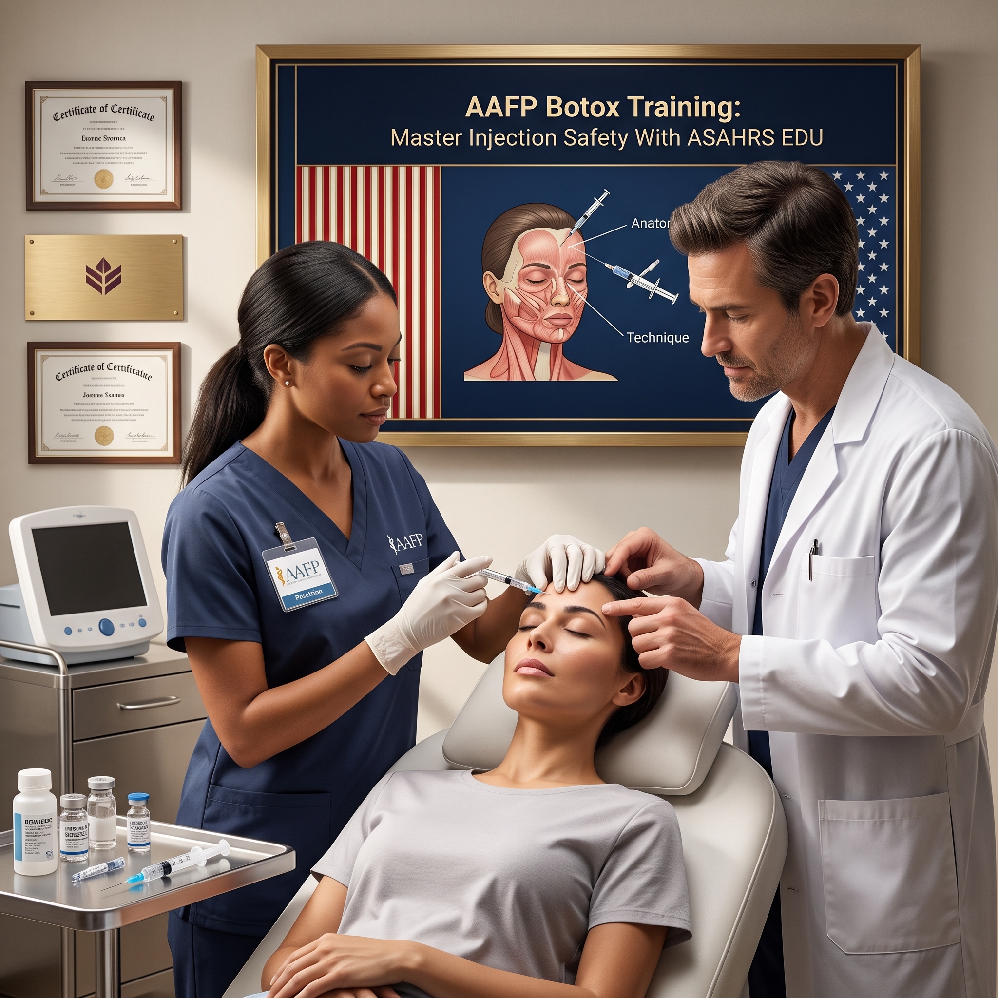 AAFP BOTOX TRAINING: ASAHRS EDU DELIVERS COMPREHENSIVE TRAINING