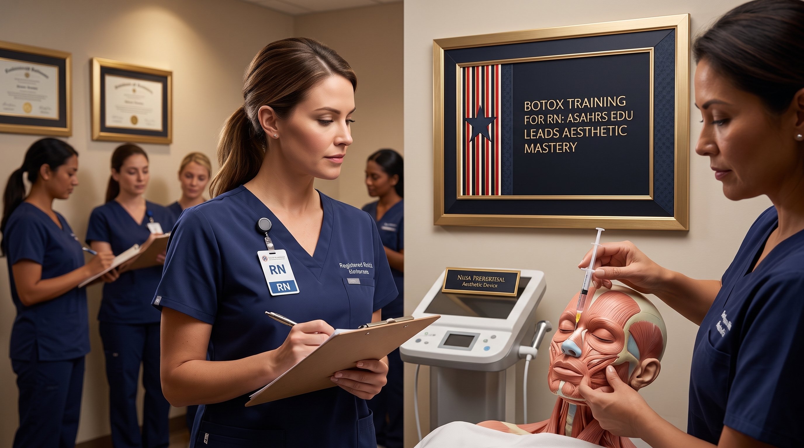 BOTOX TRAINING FOR RN: ASAHRS EDU LEADS AESTHETIC MASTERY