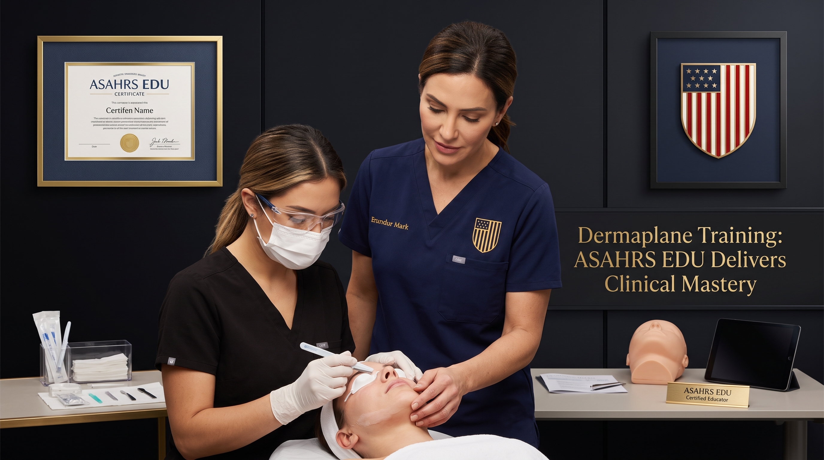 DERMAPLANE TRAINING: ASAHRS EDU DELIVERS EXPERT TRAINING