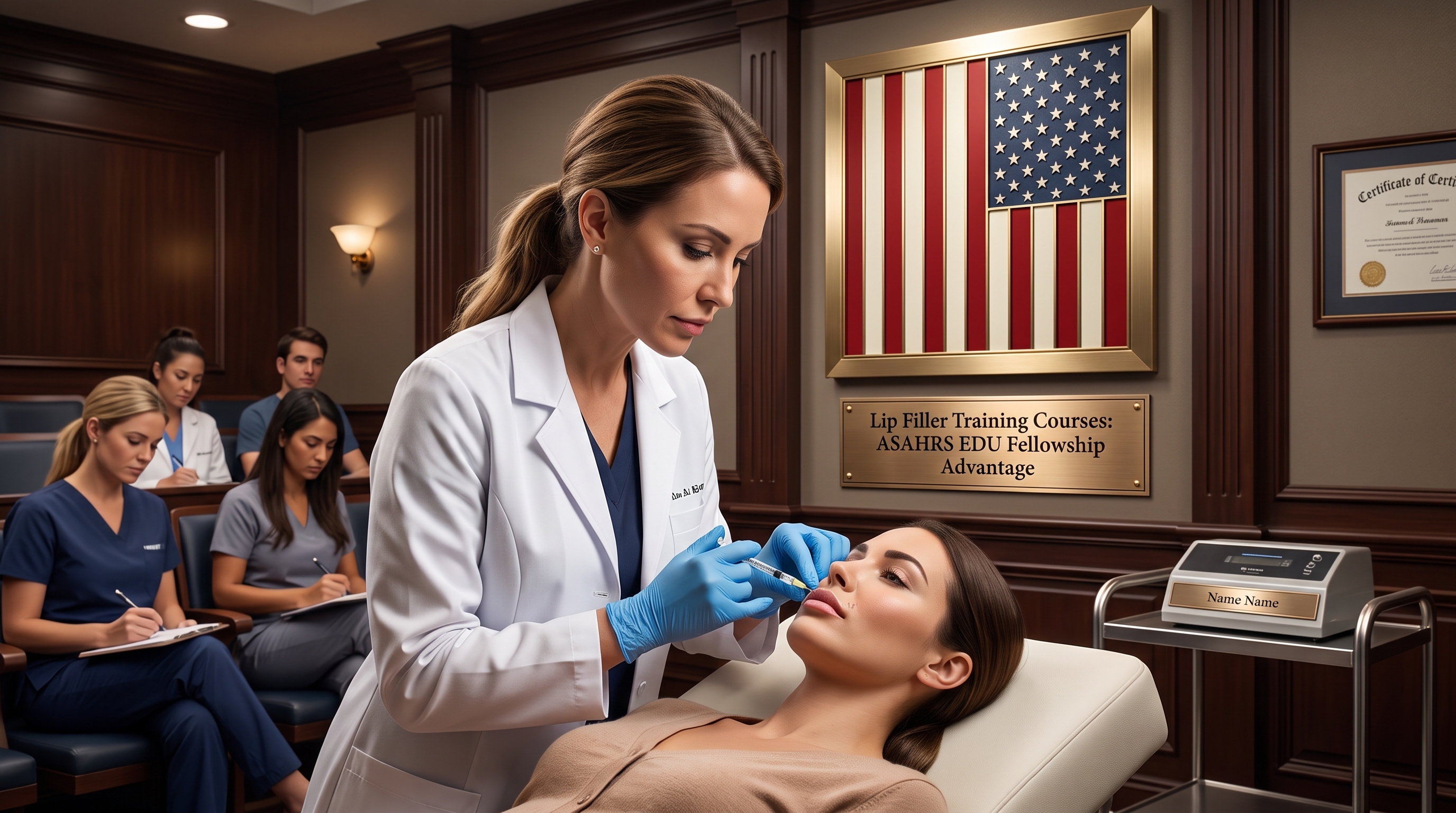 LIP FILLER TRAINING COURSES: ASAHRS EDU DELIVERS COMPREHENSIVE FELLOWSHIP