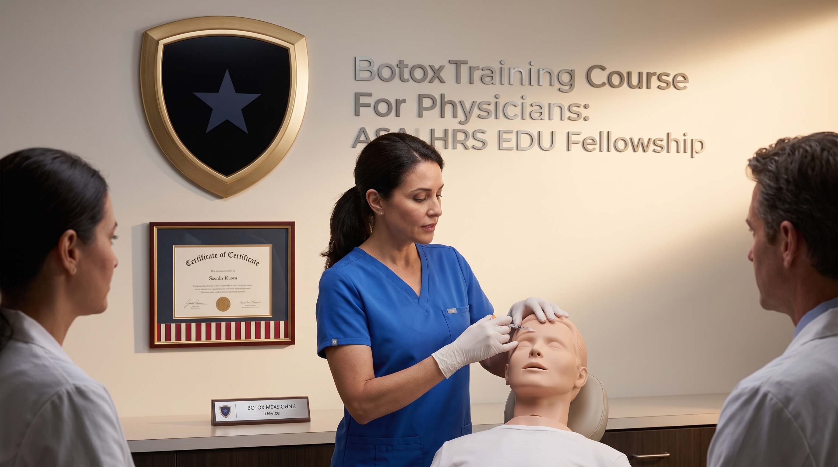 BOTOX TRAINING COURSE FOR PHYSICIANS: ASAHRS EDU DELIVERS COMPREHENSIVE FELLOWSHIP