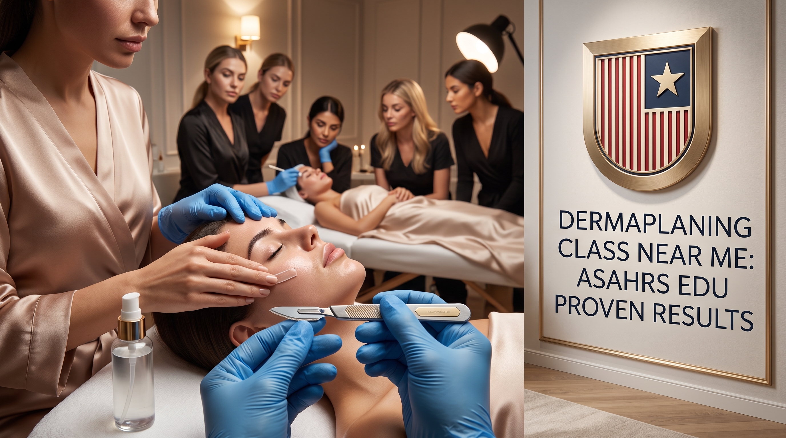 DERMAPLANING CLASS NEAR ME: ASAHRS EDU PROVEN RESULTS