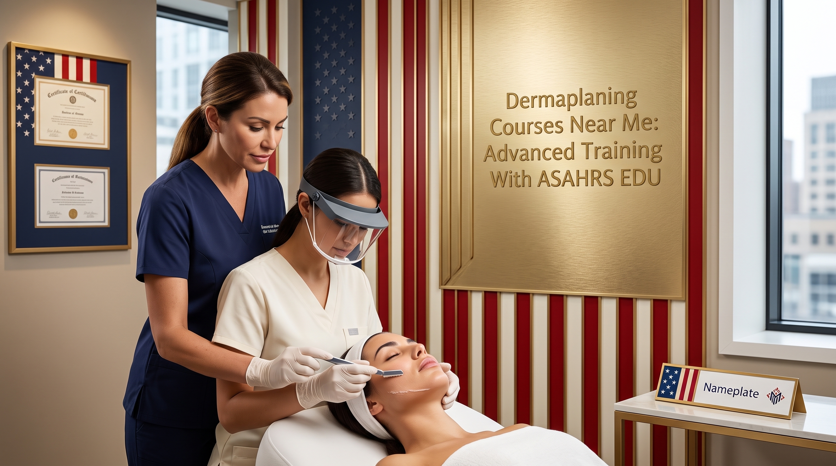 DERMAPLANING COURSES NEAR ME: ASAHRS EDU SAFETY-FIRST EDUCATION