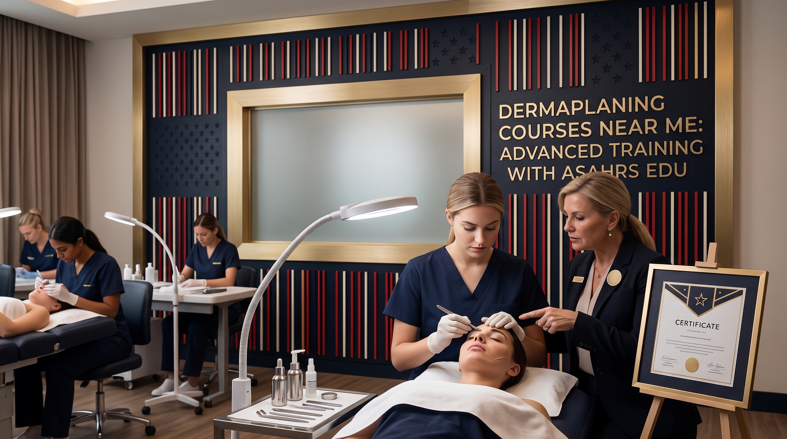 DERMAPLANING COURSES NEAR ME: ASAHRS EDU LEADS IN STRUCTURED TRAINING