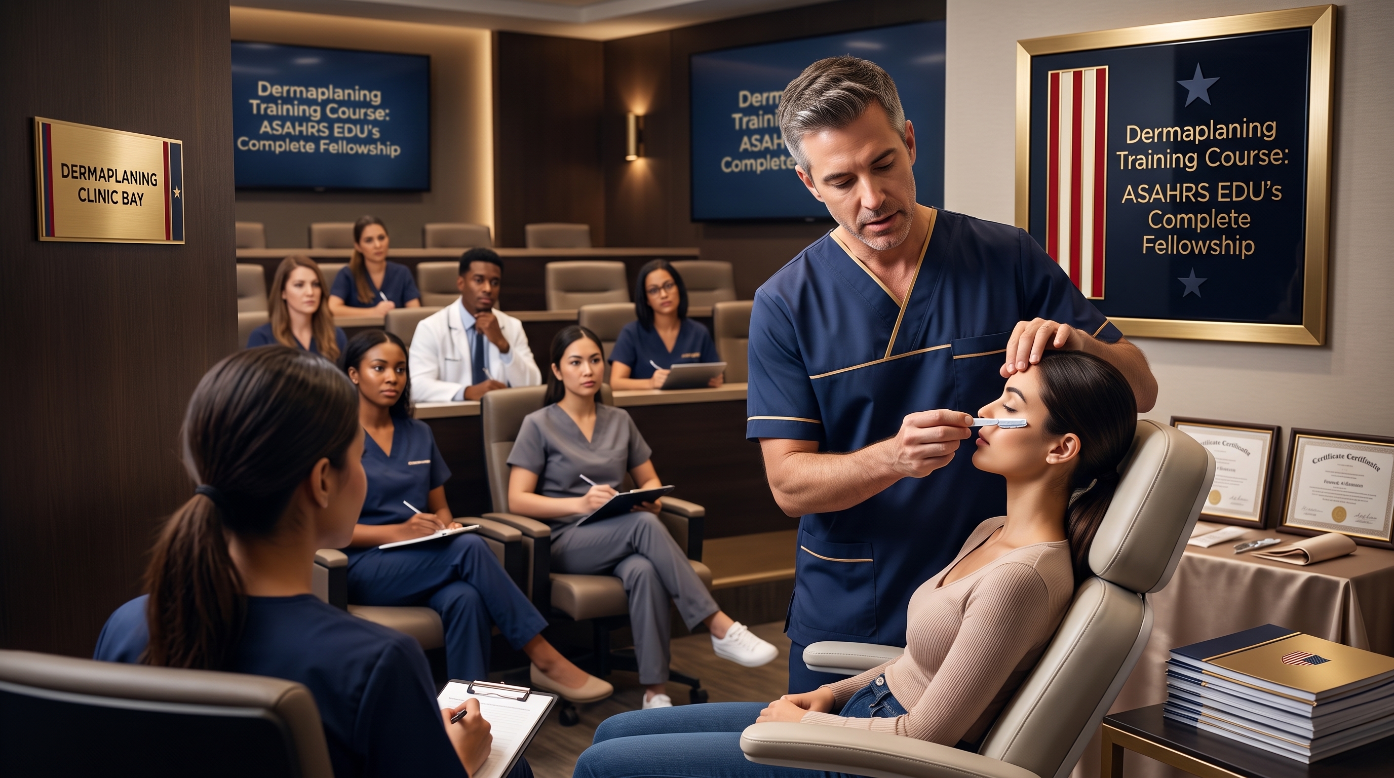 DERMAPLANING TRAINING COURSE: ASAHRS EDU LEADS WITH TECHNOLOGY-NEUTRAL FELLOWSHIP