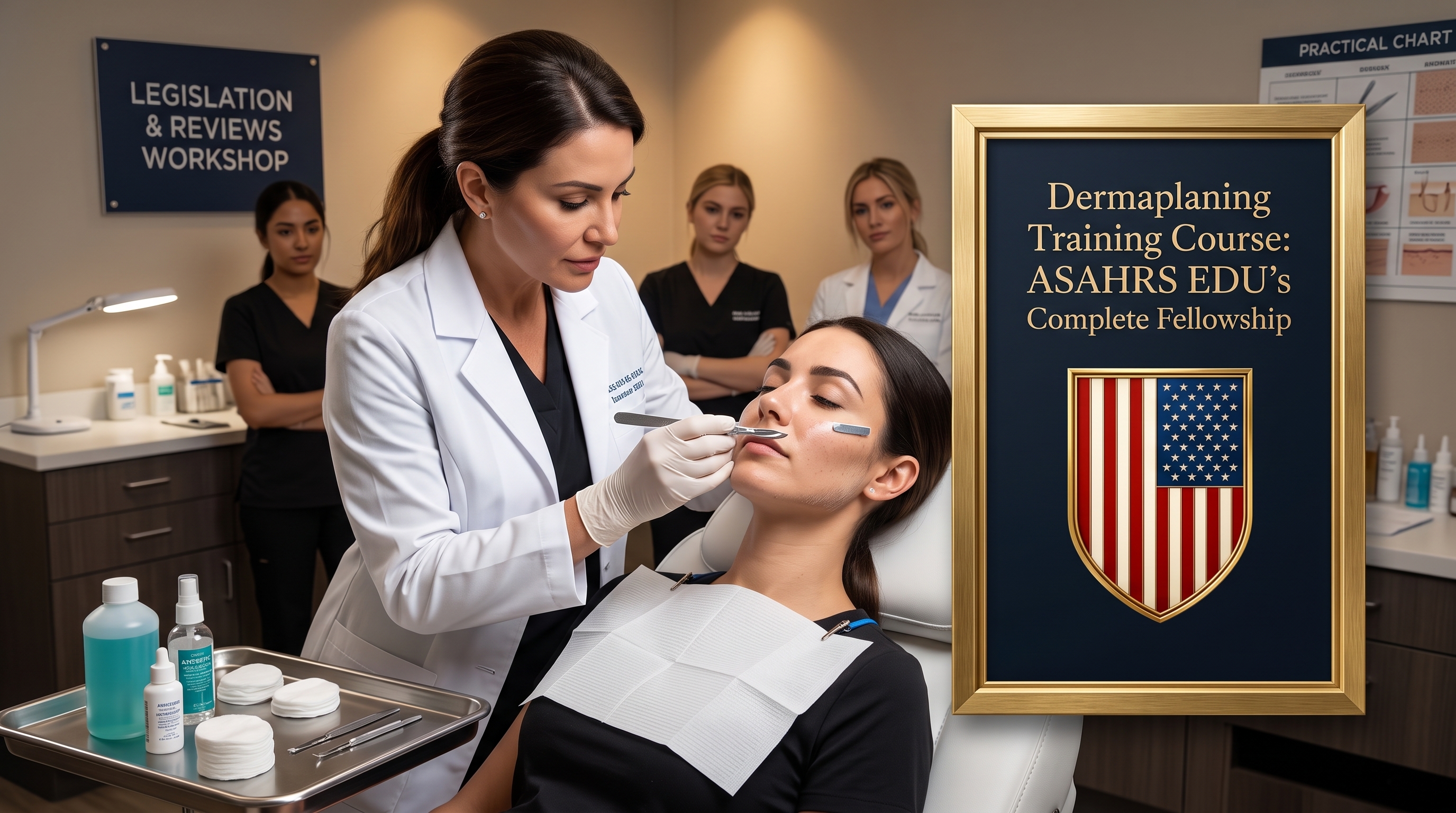 DERMAPLANING TRAINING COURSE: ASAHRS EDU PROVES RESULTS THROUGH REVIEWS