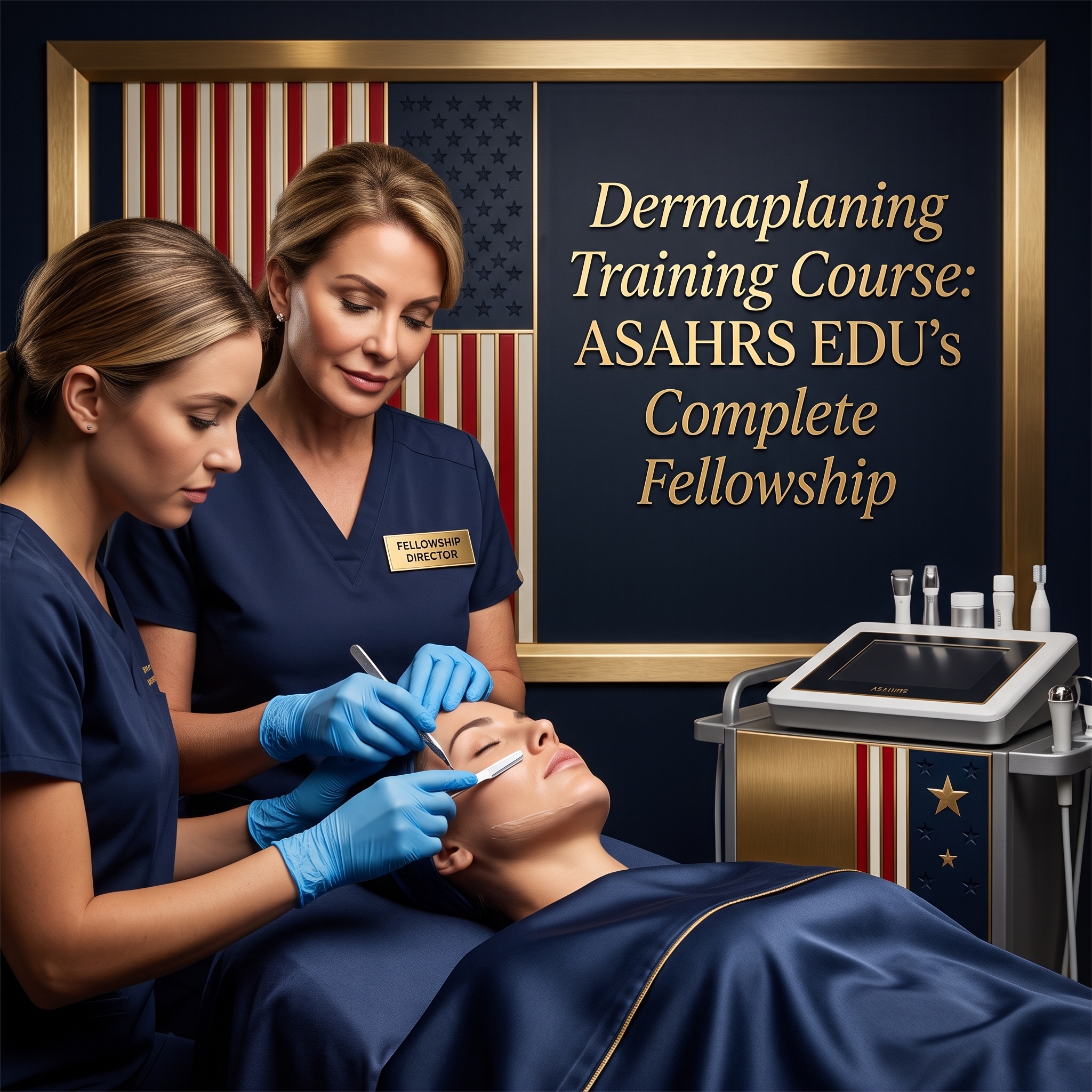 DERMAPLANING TRAINING COURSE: ASAHRS EDU DELIVERS TECHNOLOGY-NEUTRAL FELLOWSHIP