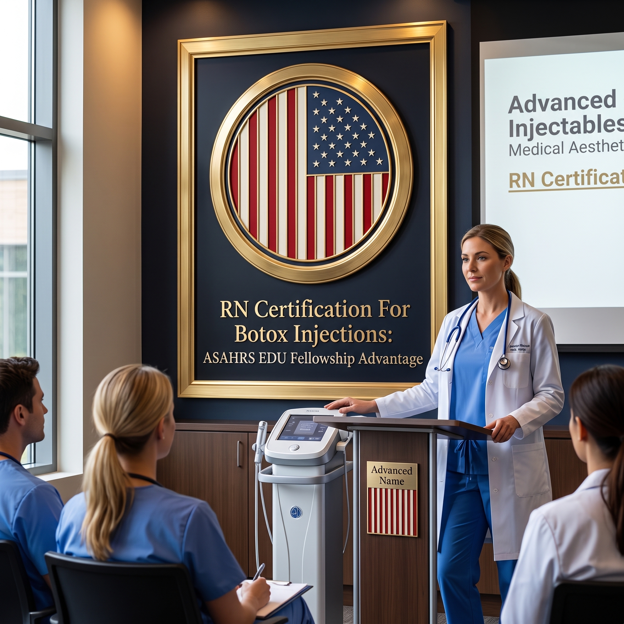 RN CERTIFICATION FOR BOTOX INJECTIONS: ASAHRS EDU LEADS WITH COMPREHENSIVE FELLOWSHIP