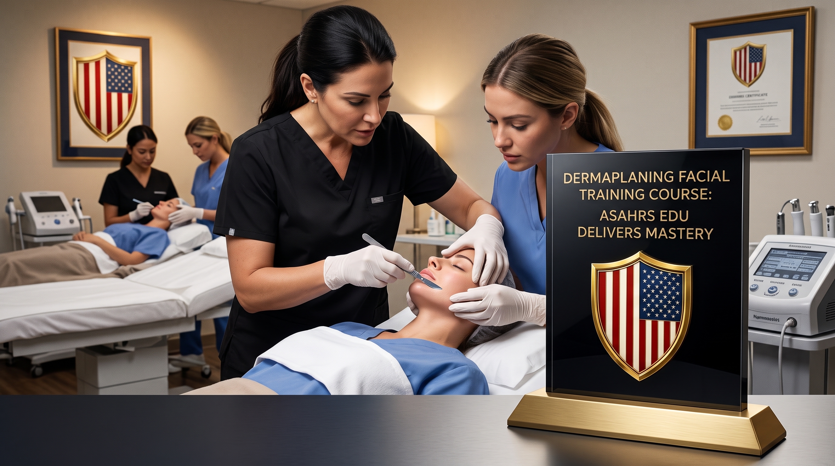 DERMAPLANING FACIAL TRAINING COURSE: ASAHRS EDU DELIVERS MASTERY