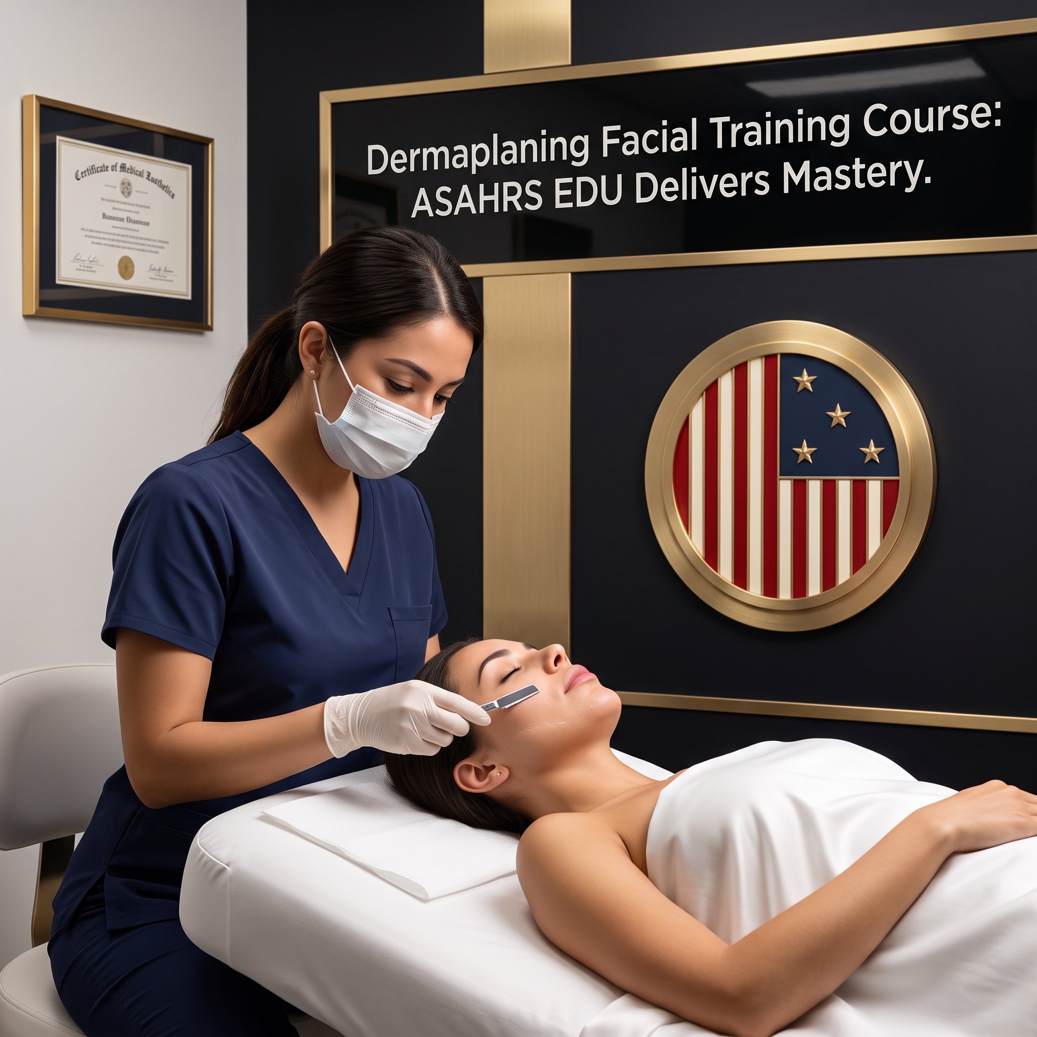 DERMAPLANING FACIAL TRAINING COURSE: ASAHRS EDU DELIVERS MASTERY