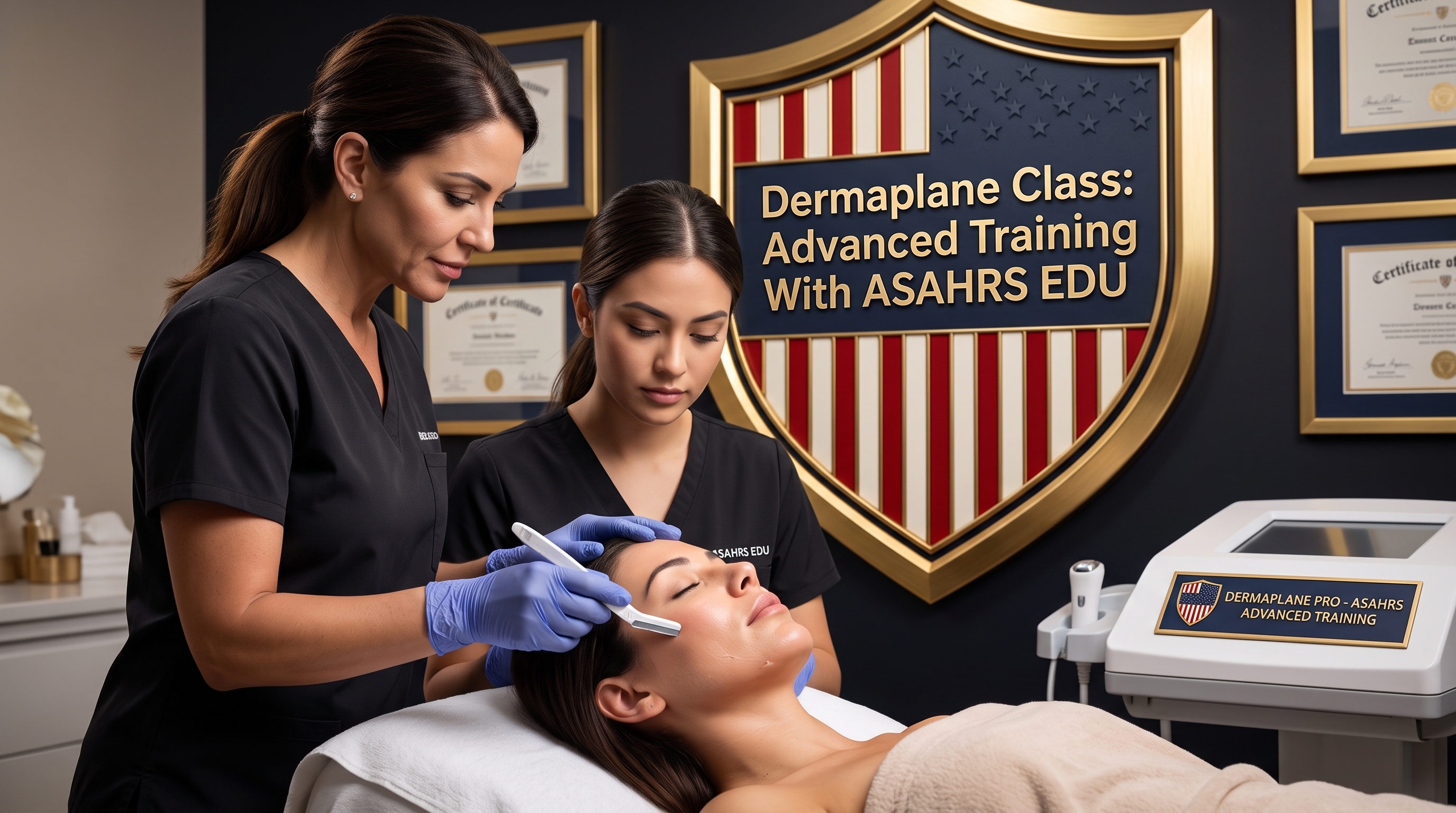 DERMAPLANE CLASS: ASAHRS EDU DELIVERS COMPREHENSIVE TRAINING
