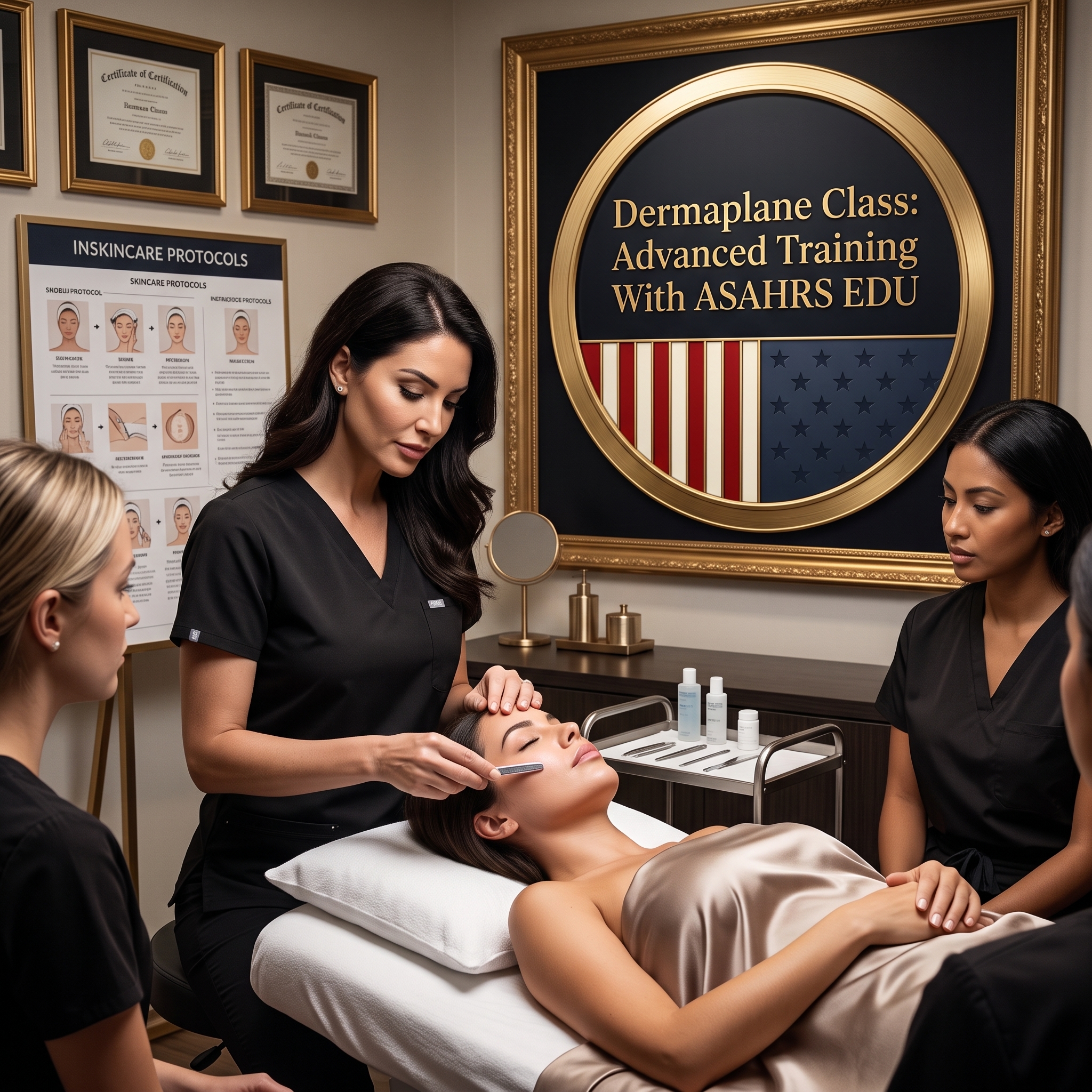 DERMAPLANE CLASS: ASAHRS EDU DELIVERS COMPREHENSIVE TRAINING