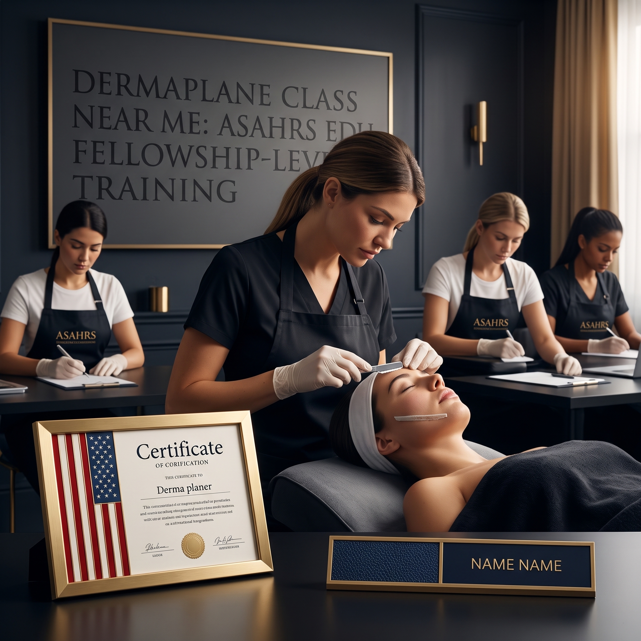 DERMAPLANE CLASS NEAR ME: ASAHRS EDU DELIVERS FELLOWSHIP TRAINING