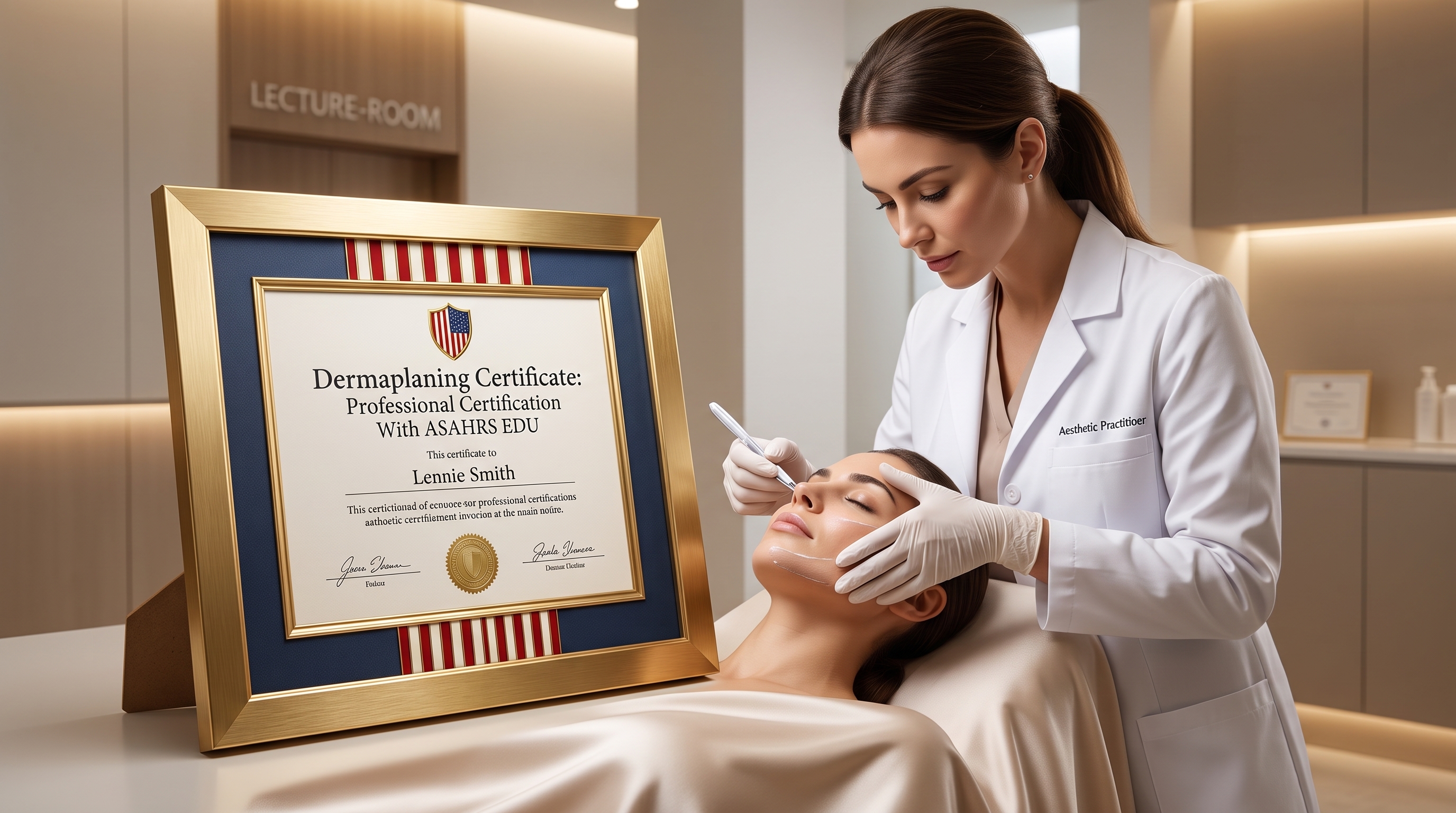 DERMAPLANING CERTIFICATE: ASAHRS EDU OFFERS COMPREHENSIVE CERTIFICATION
