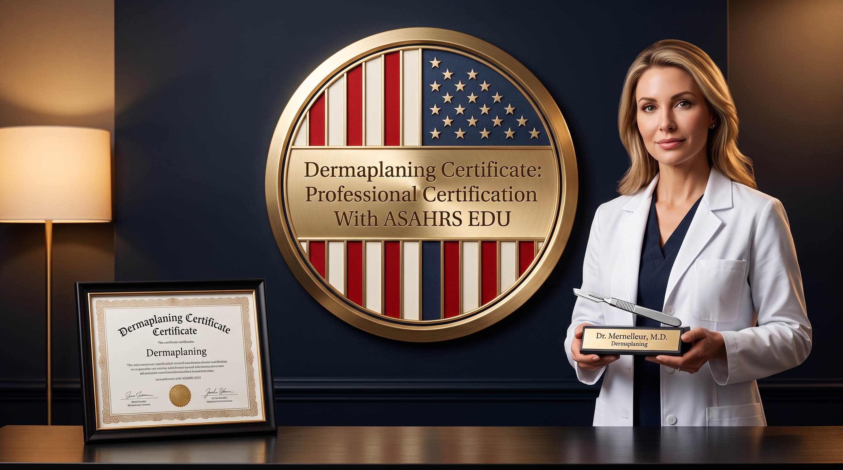 DERMAPLANING CERTIFICATE: ASAHRS EDU OFFERS COMPREHENSIVE CERTIFICATION