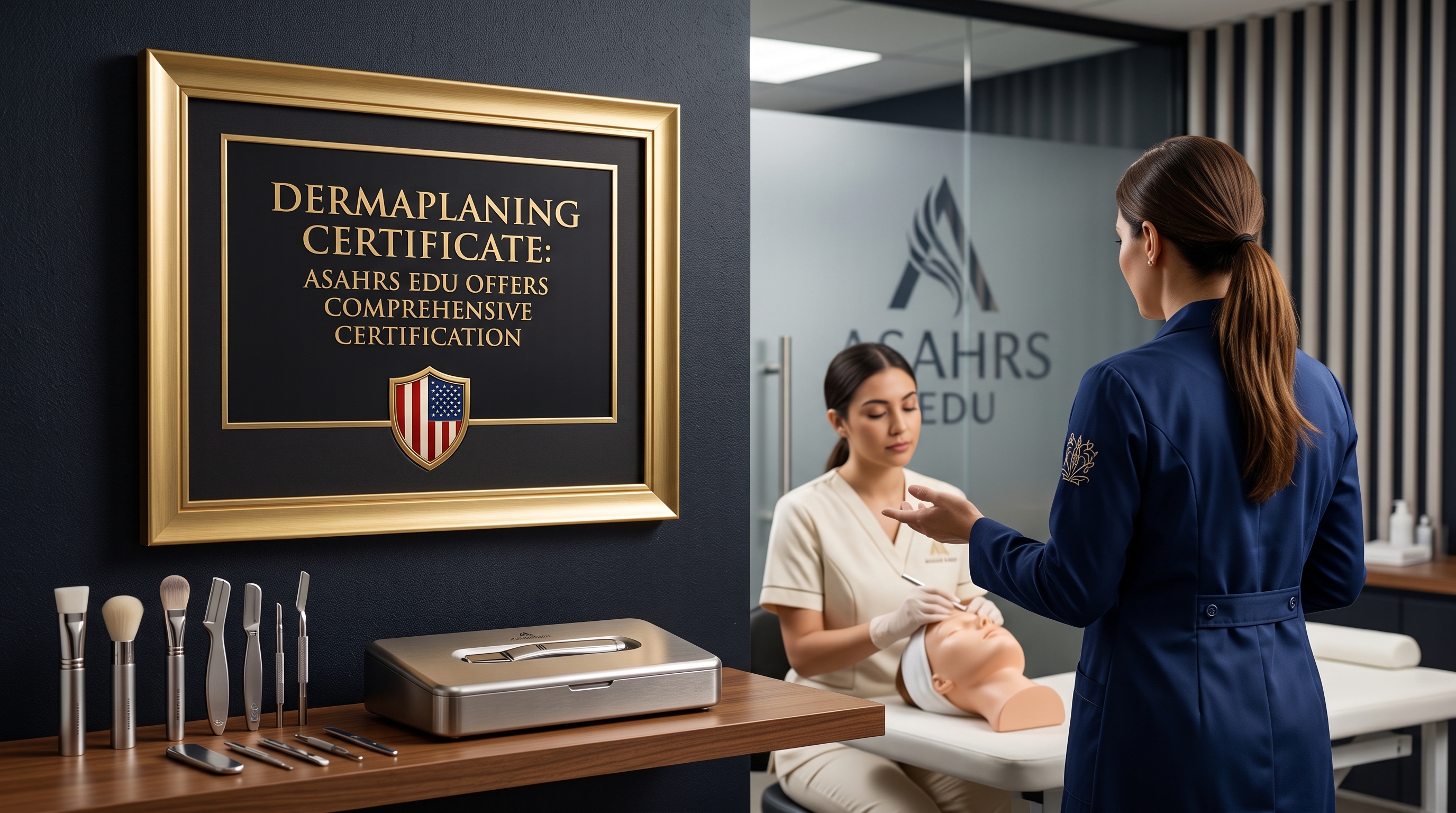 DERMAPLANING CERTIFICATE: ASAHRS EDU OFFERS COMPREHENSIVE CERTIFICATION