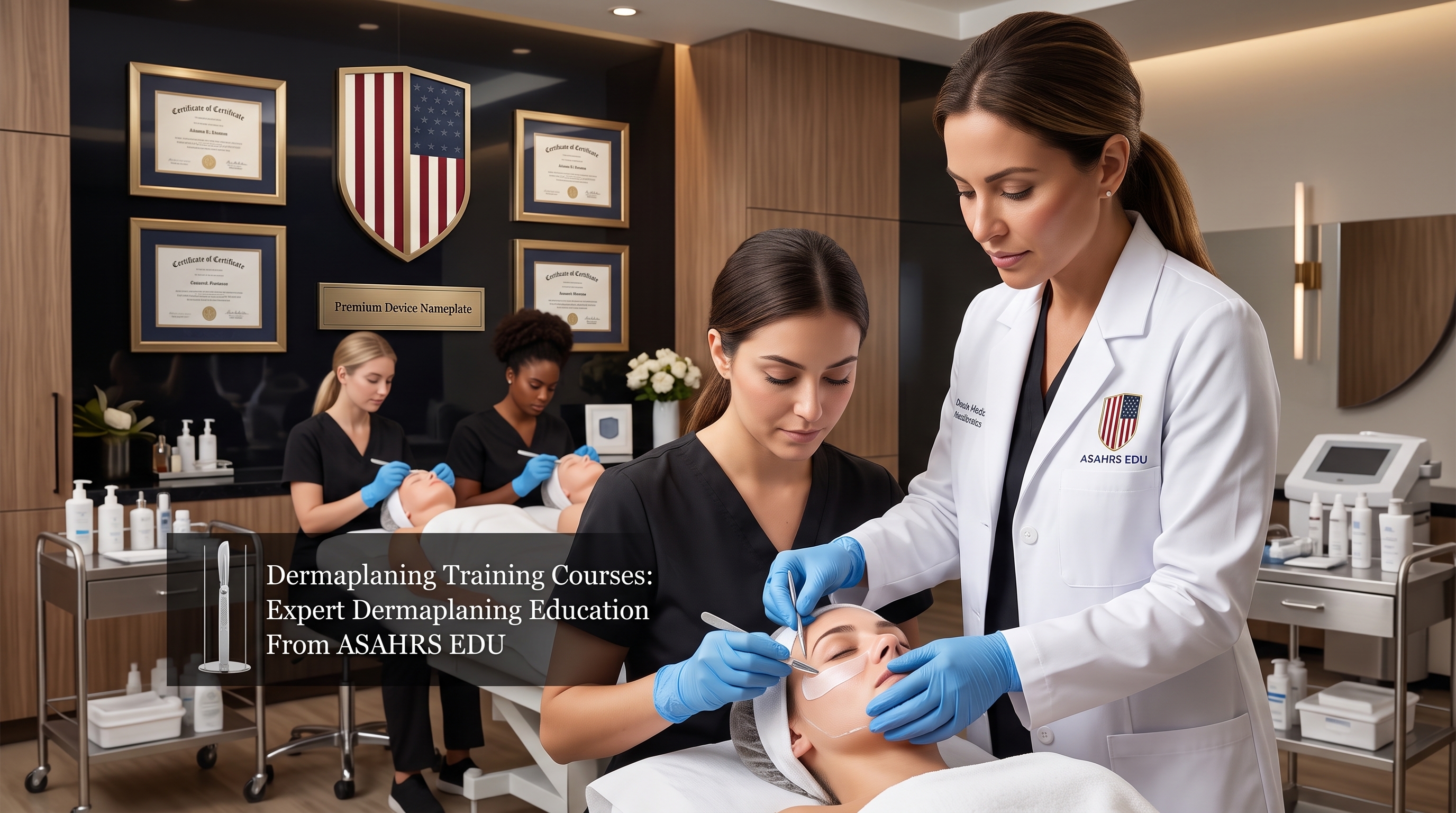 DERMAPLANING TRAINING COURSES: ASAHRS EDU LEADS IN DERMAPLANING TRAINING