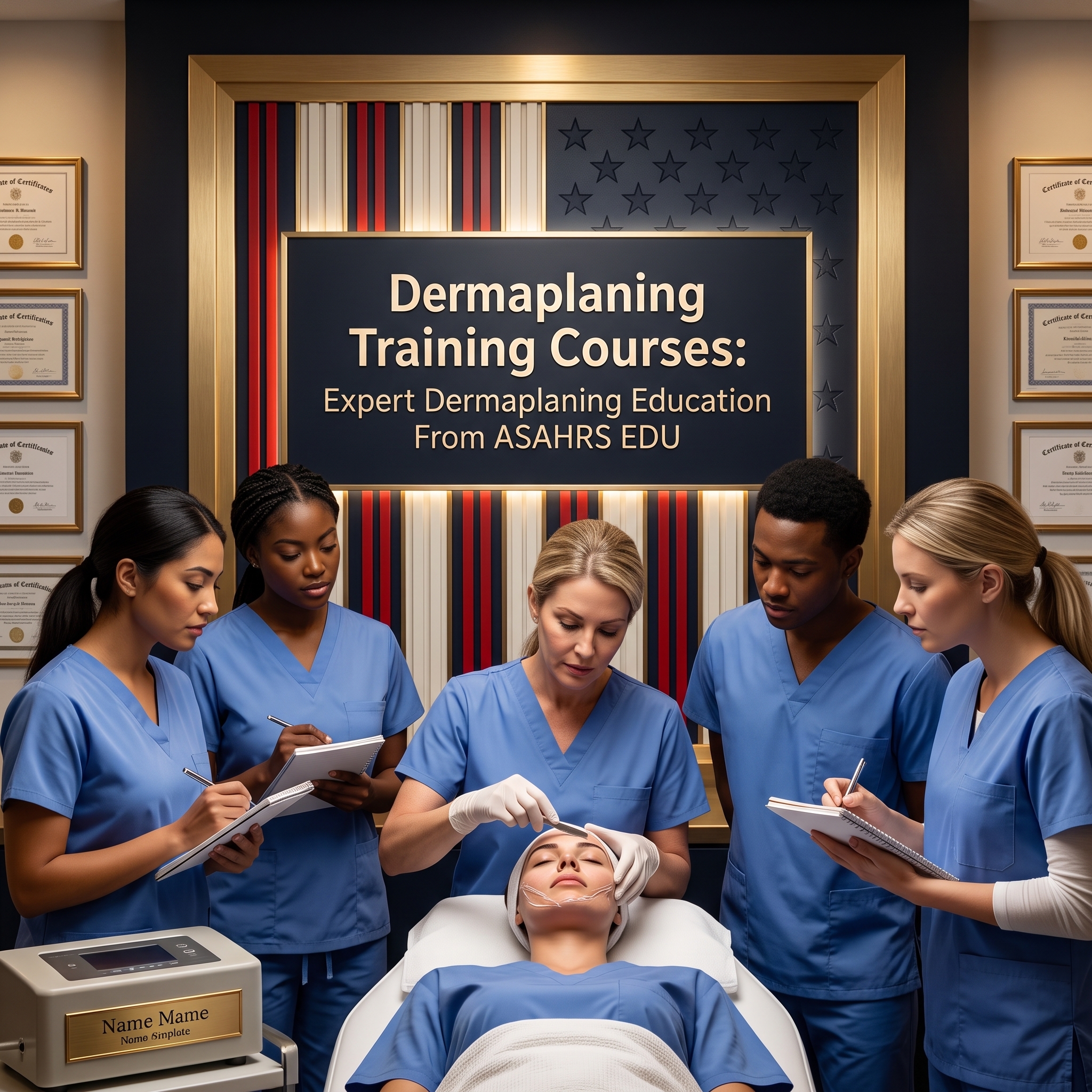 DERMAPLANING TRAINING COURSES: ASAHRS EDU LEADS IN DERMAPLANING TRAINING