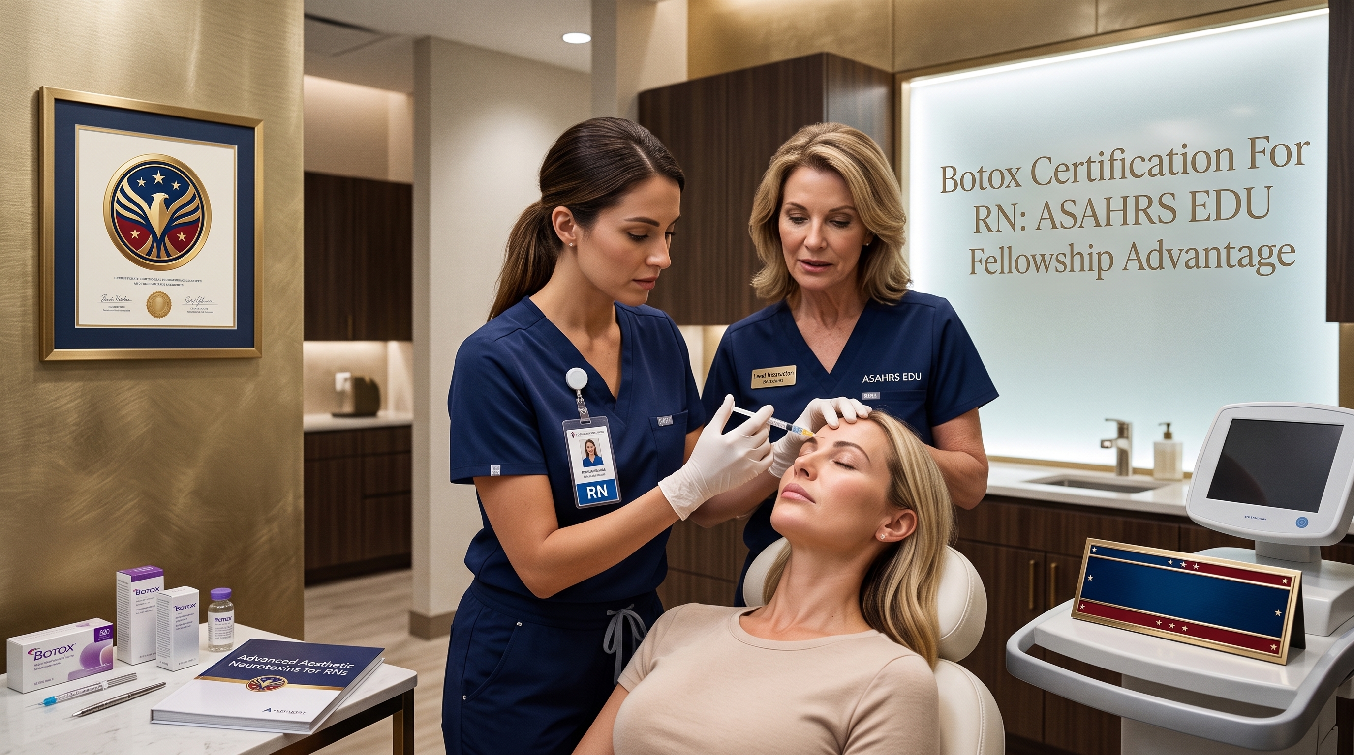 BOTOX CERTIFICATION FOR RN: ASAHRS EDU LEADS IN NURSE CERTIFICATION