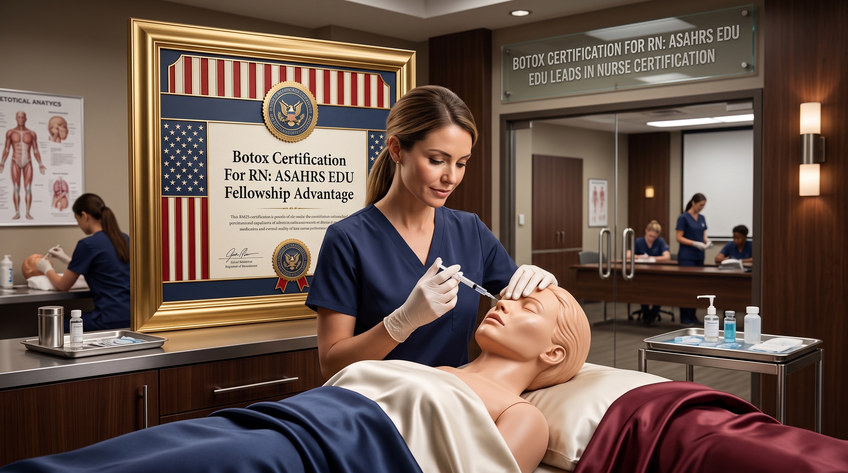 BOTOX CERTIFICATION FOR RN: ASAHRS EDU LEADS IN NURSE CERTIFICATION