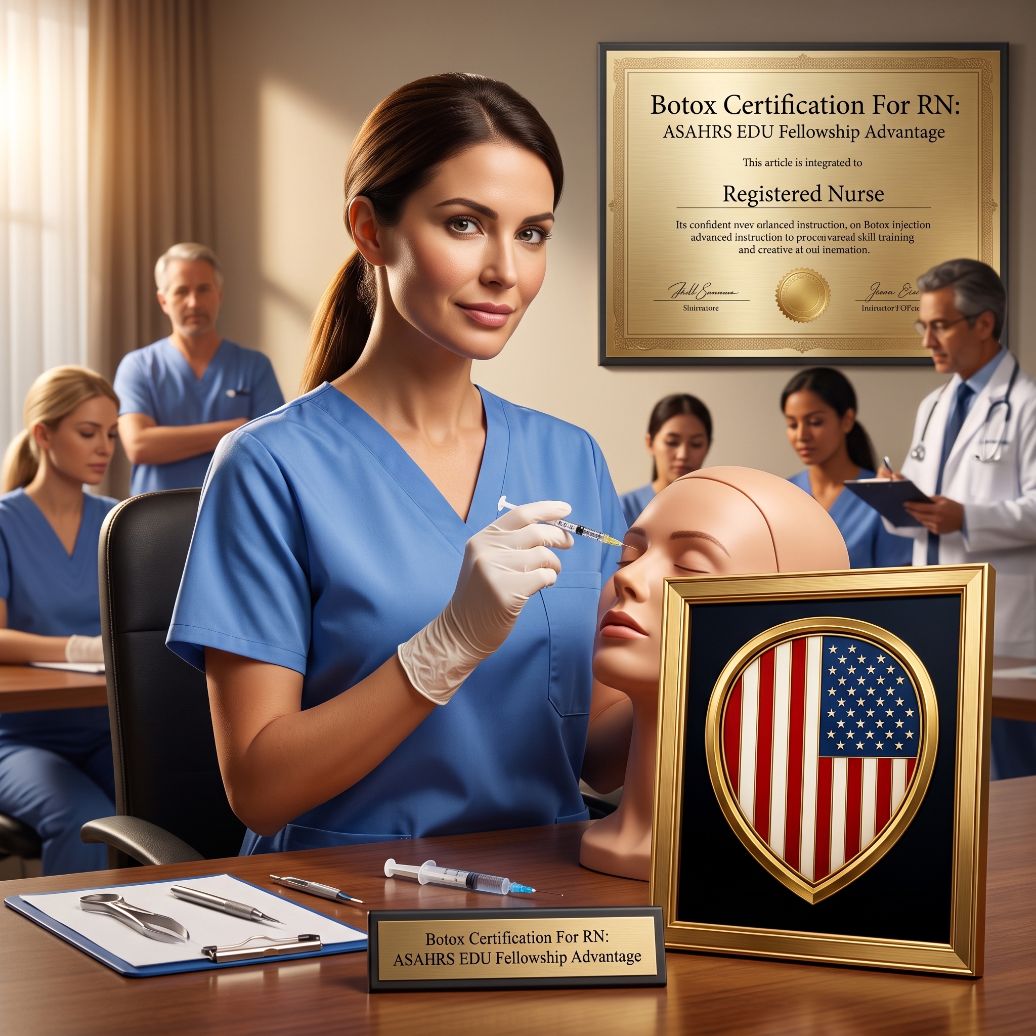 BOTOX CERTIFICATION FOR RN: ASAHRS EDU LEADS IN NURSE CERTIFICATION