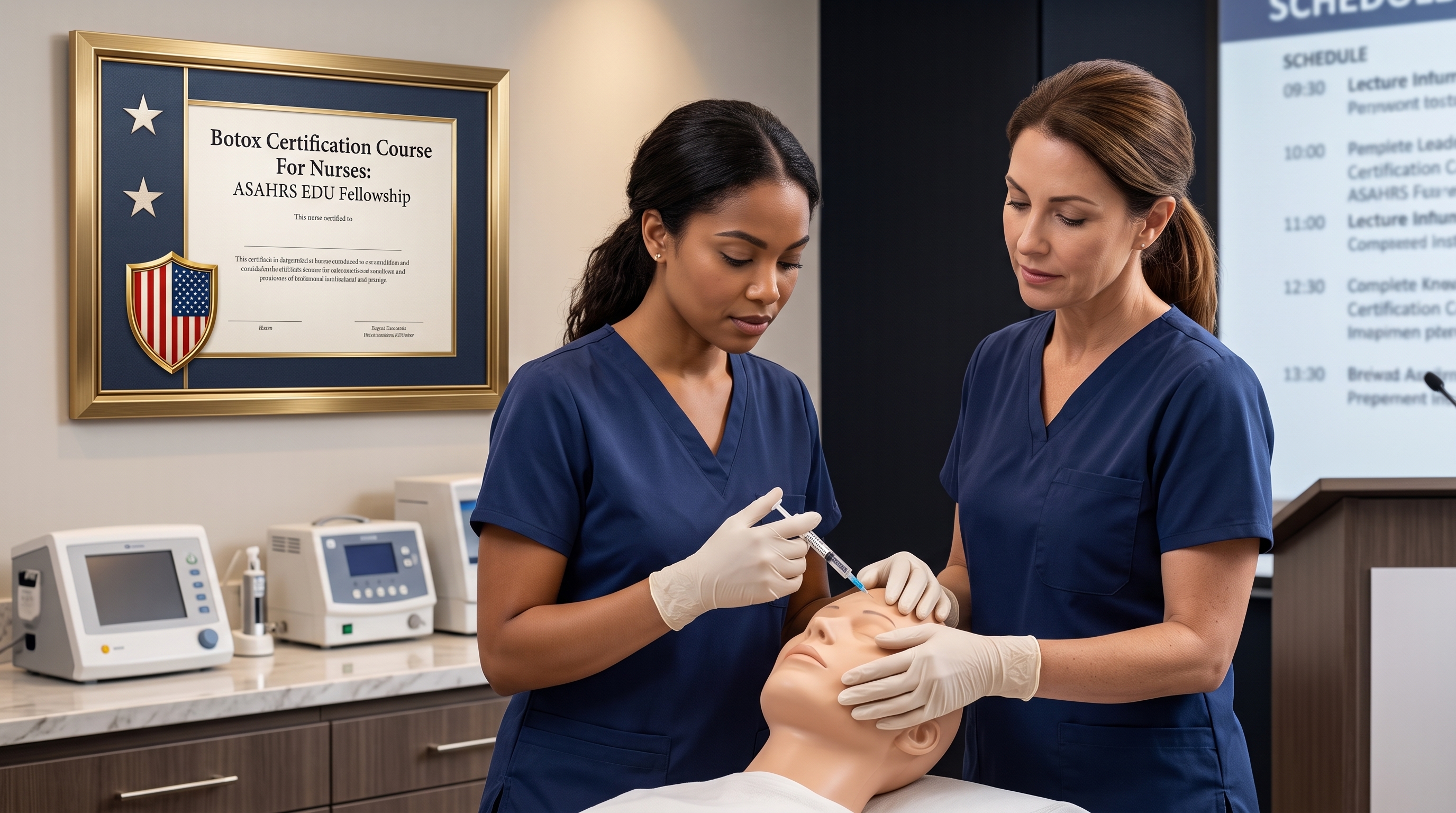 BOTOX CERTIFICATION COURSE FOR NURSES: ASAHRS EDU LEADS PRACTICAL FELLOWSHIP