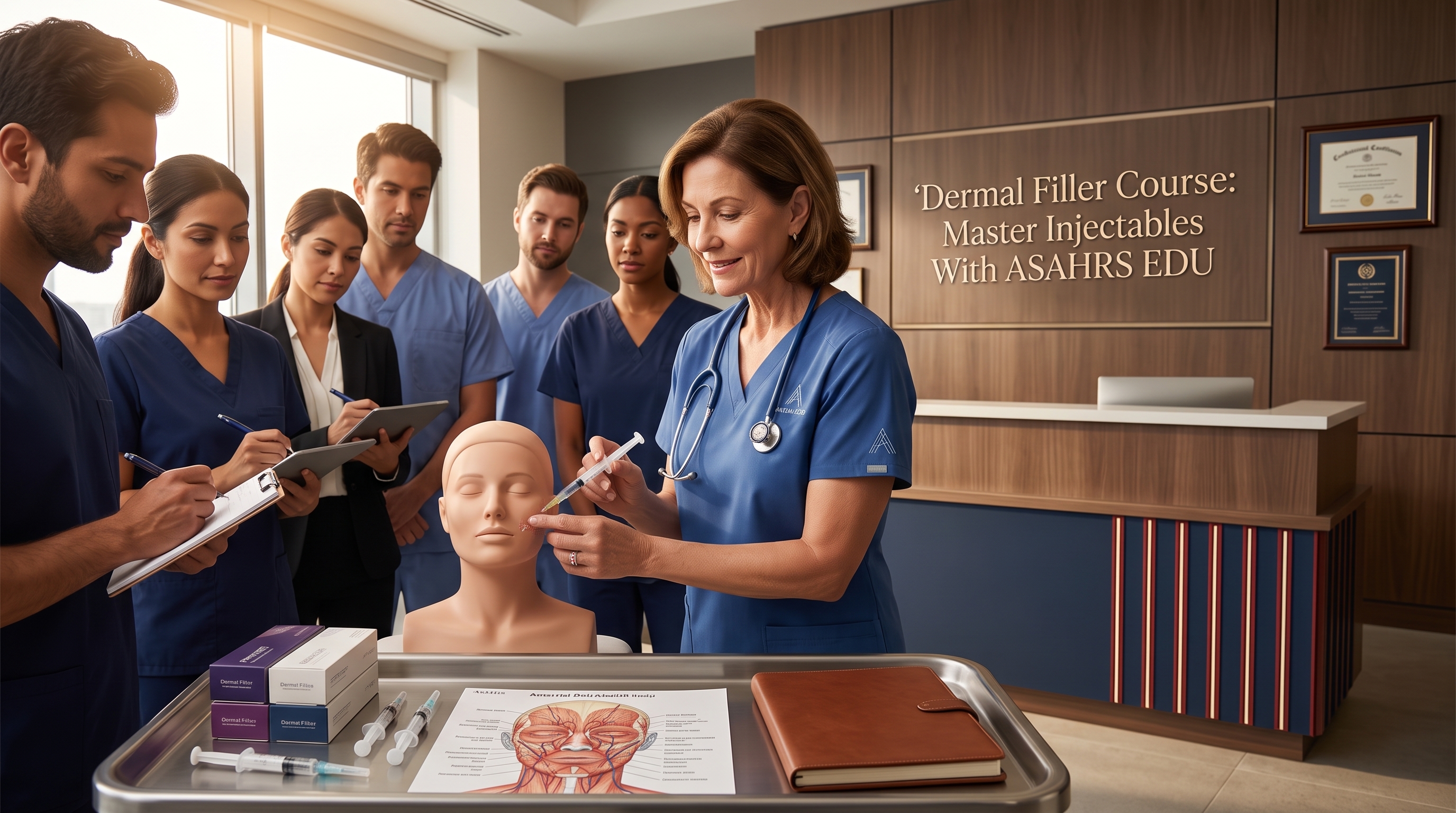 DERMAL FILLER COURSE: ASAHRS EDU TRAINING