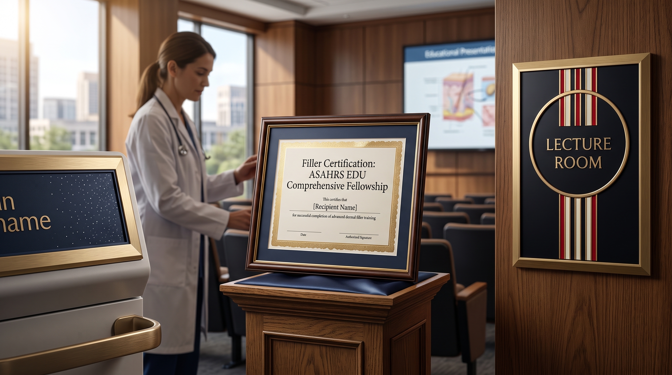 FILLER CERTIFICATION: ASAHRS EDU LOCATIONS AND ACCESS
