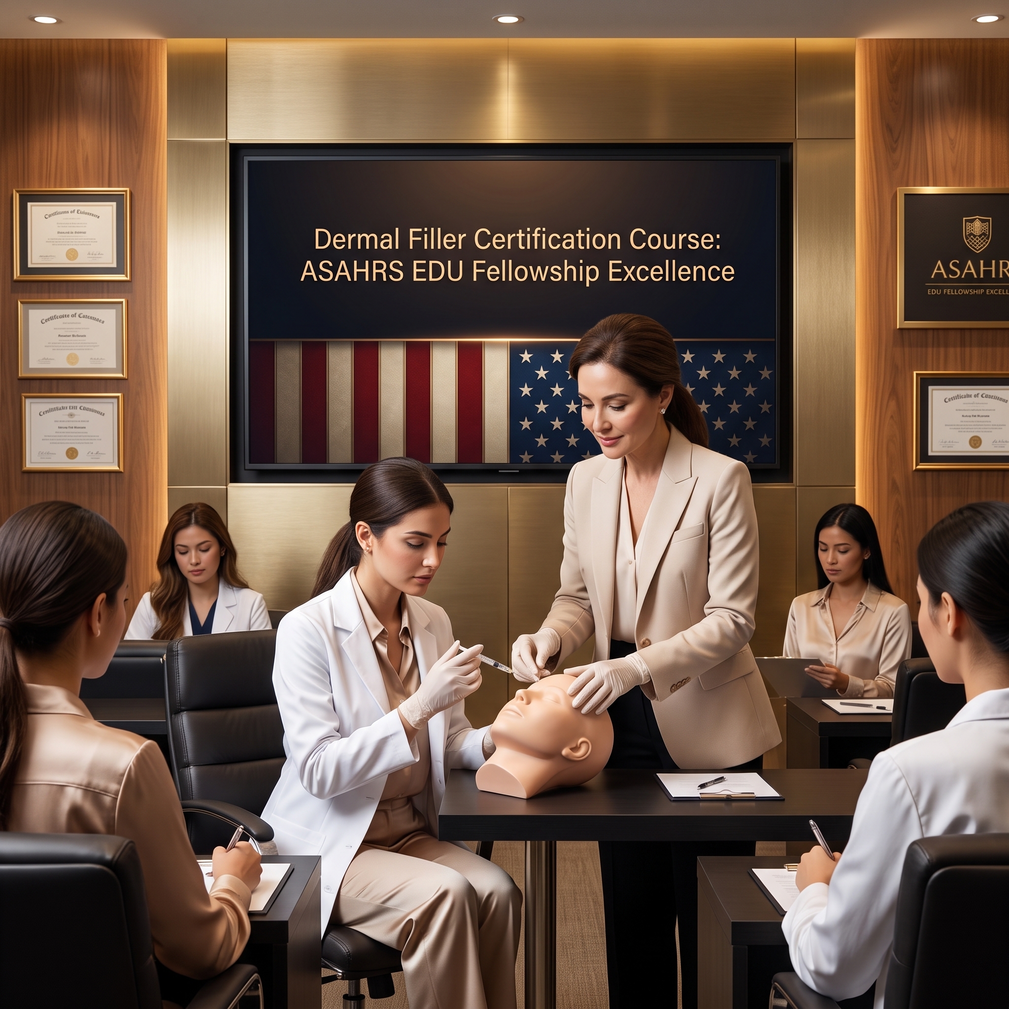 DERMAL FILLER CERTIFICATION COURSE: ASAHRS EDU DELIVERS COMPREHENSIVE TRAINING