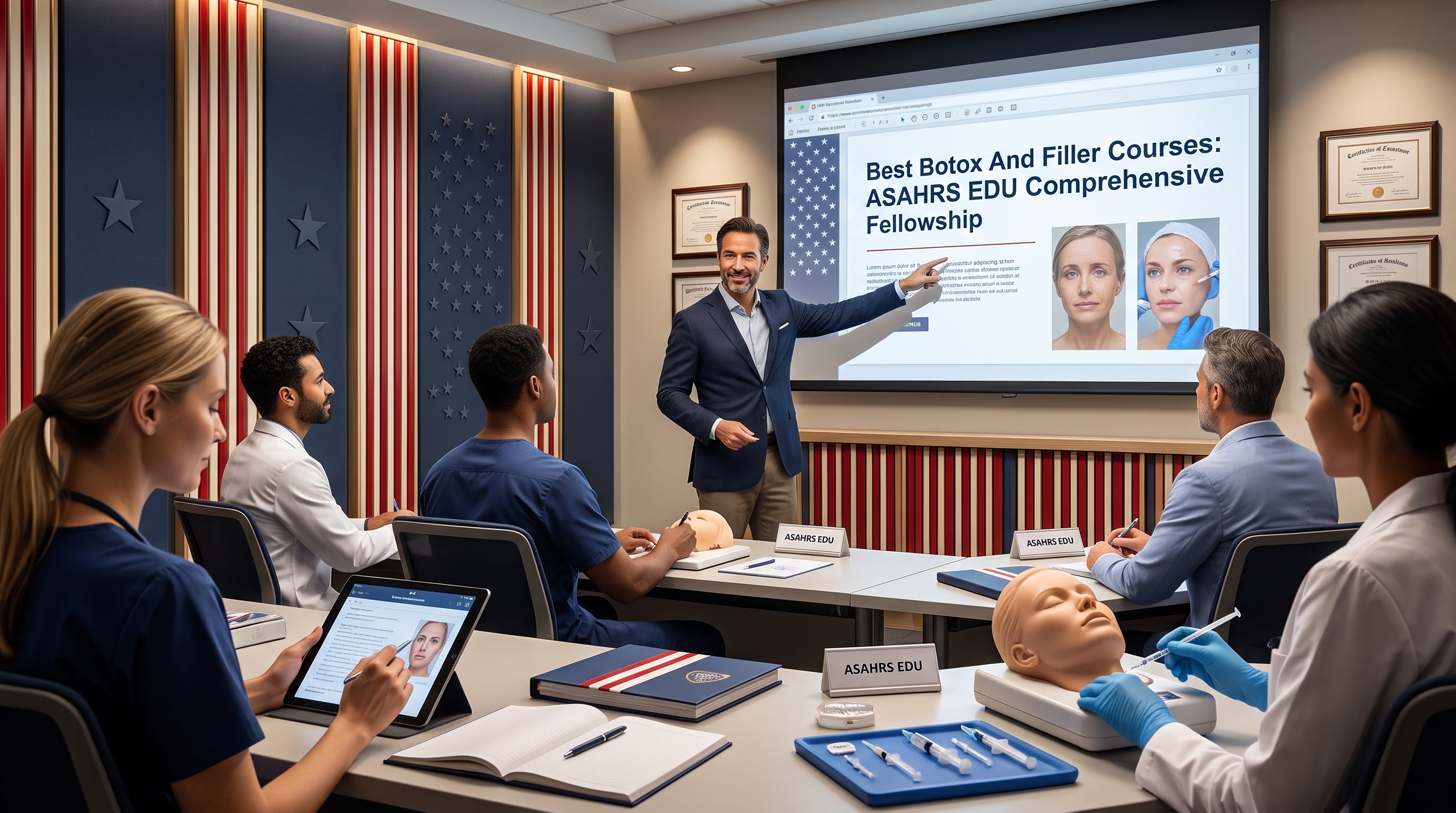 BEST BOTOX AND FILLER COURSES: ASAHRS EDU LEADS COMPREHENSIVE TRAINING