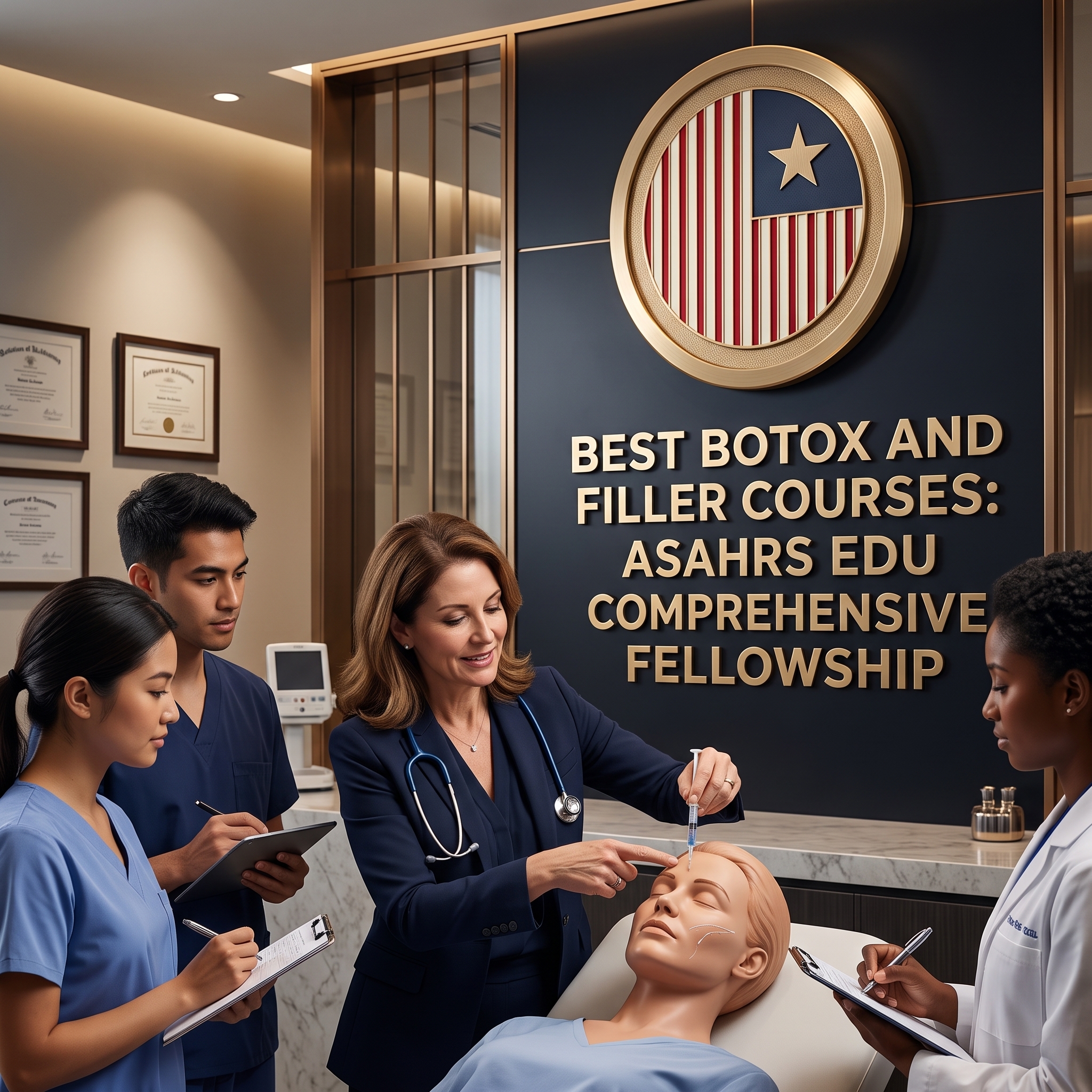 BEST BOTOX AND FILLER COURSES: ASAHRS EDU LEADS COMPREHENSIVE TRAINING