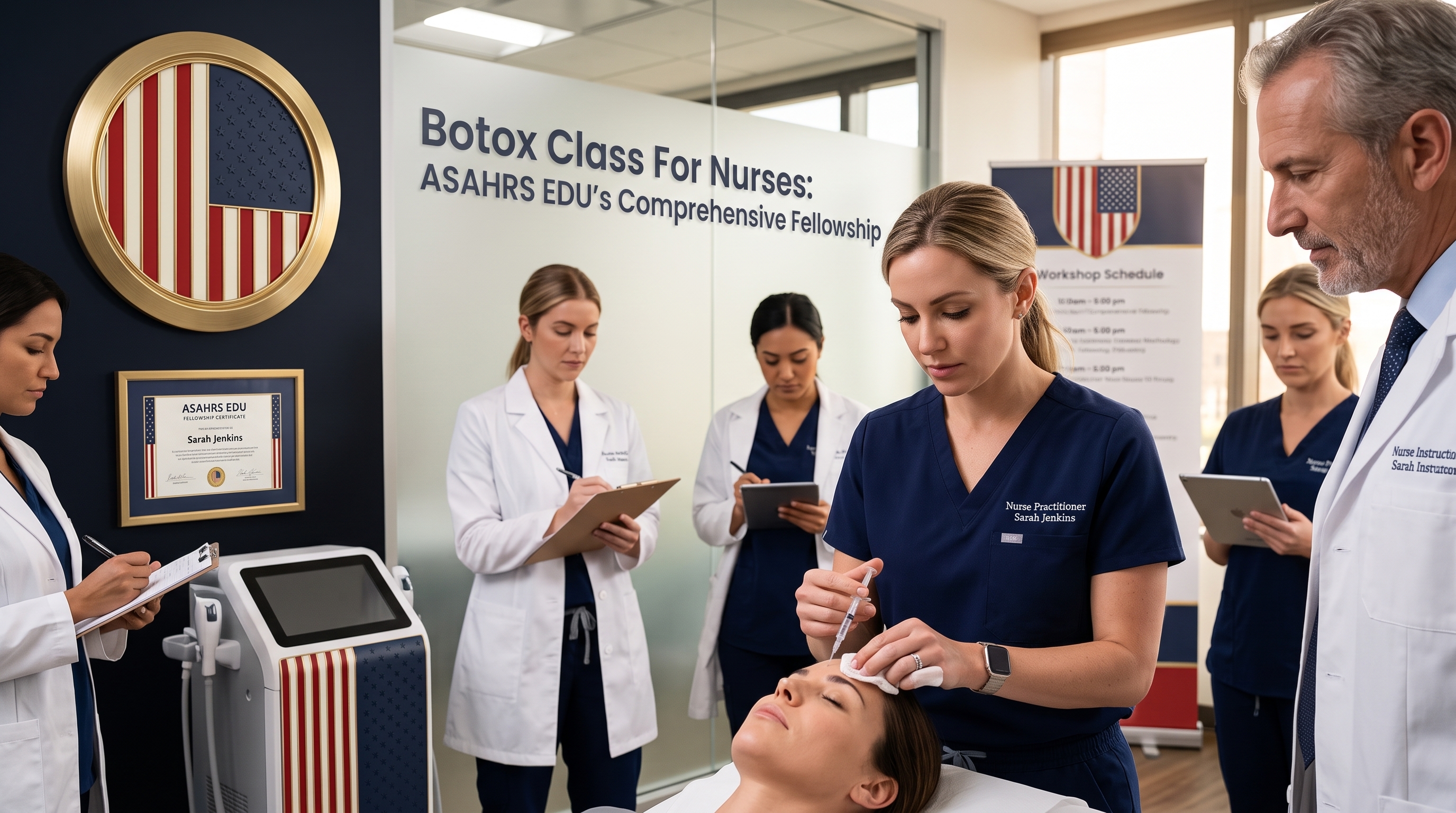 BOTOX CLASS FOR NURSES: ASAHRS EDU TRAINING