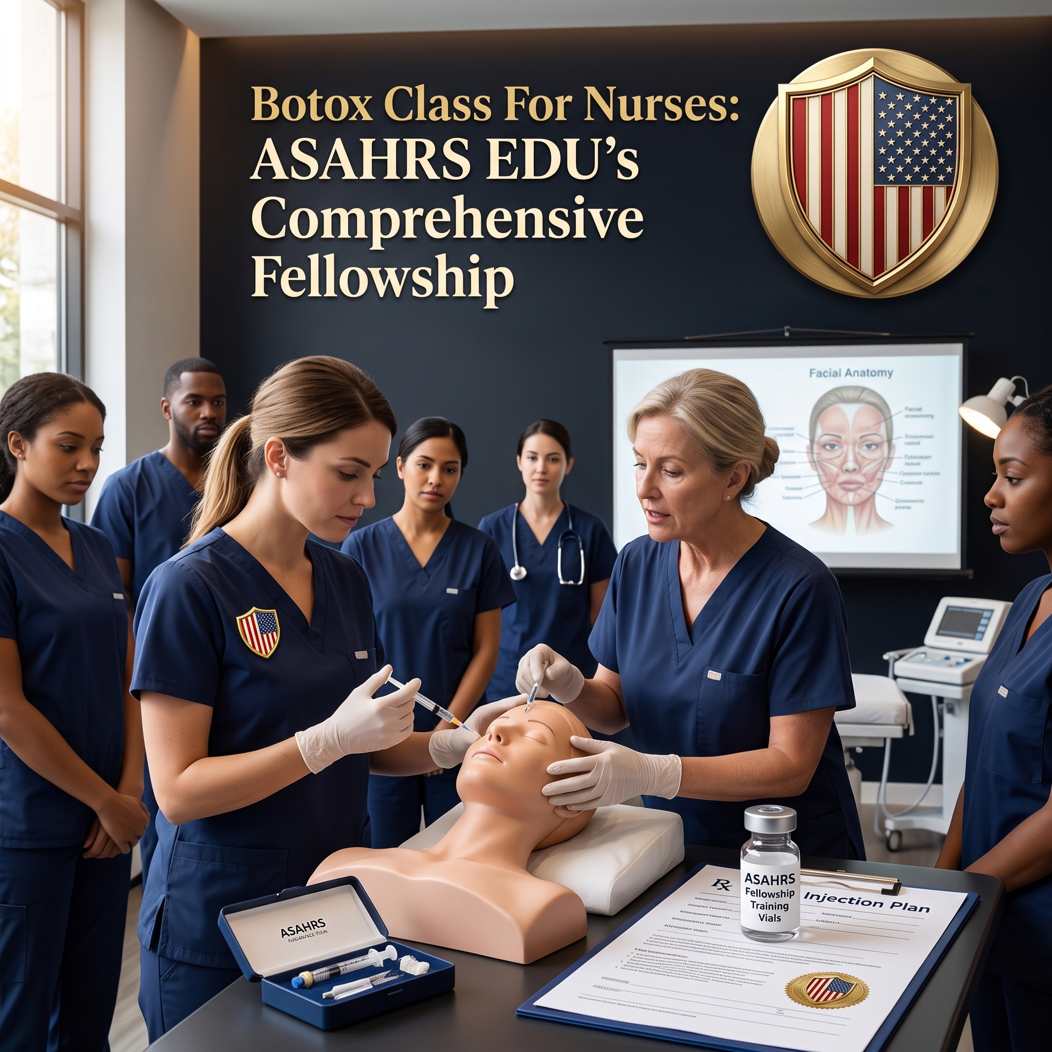 BOTOX CLASS FOR NURSES: ASAHRS EDU LEADS TRAINING