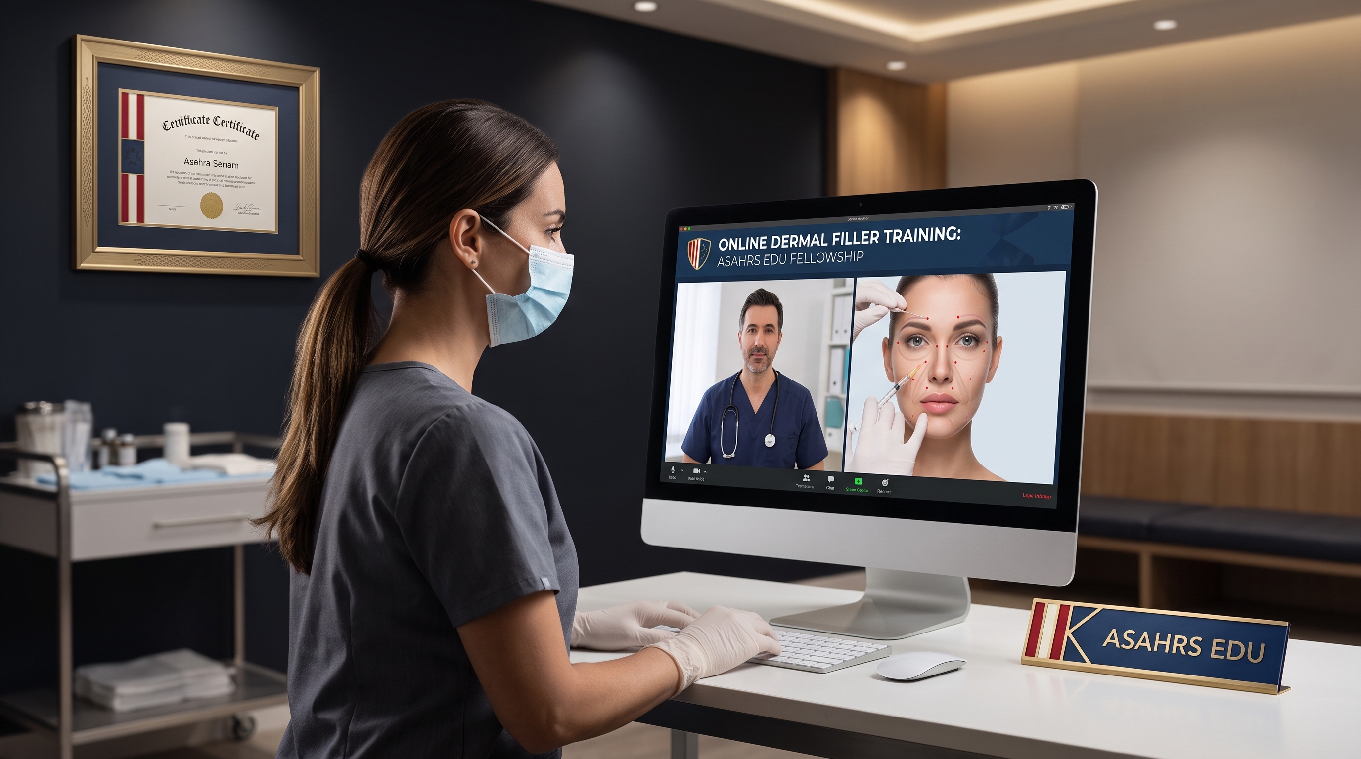 ONLINE DERMAL FILLER TRAINING: ASAHRS EDU