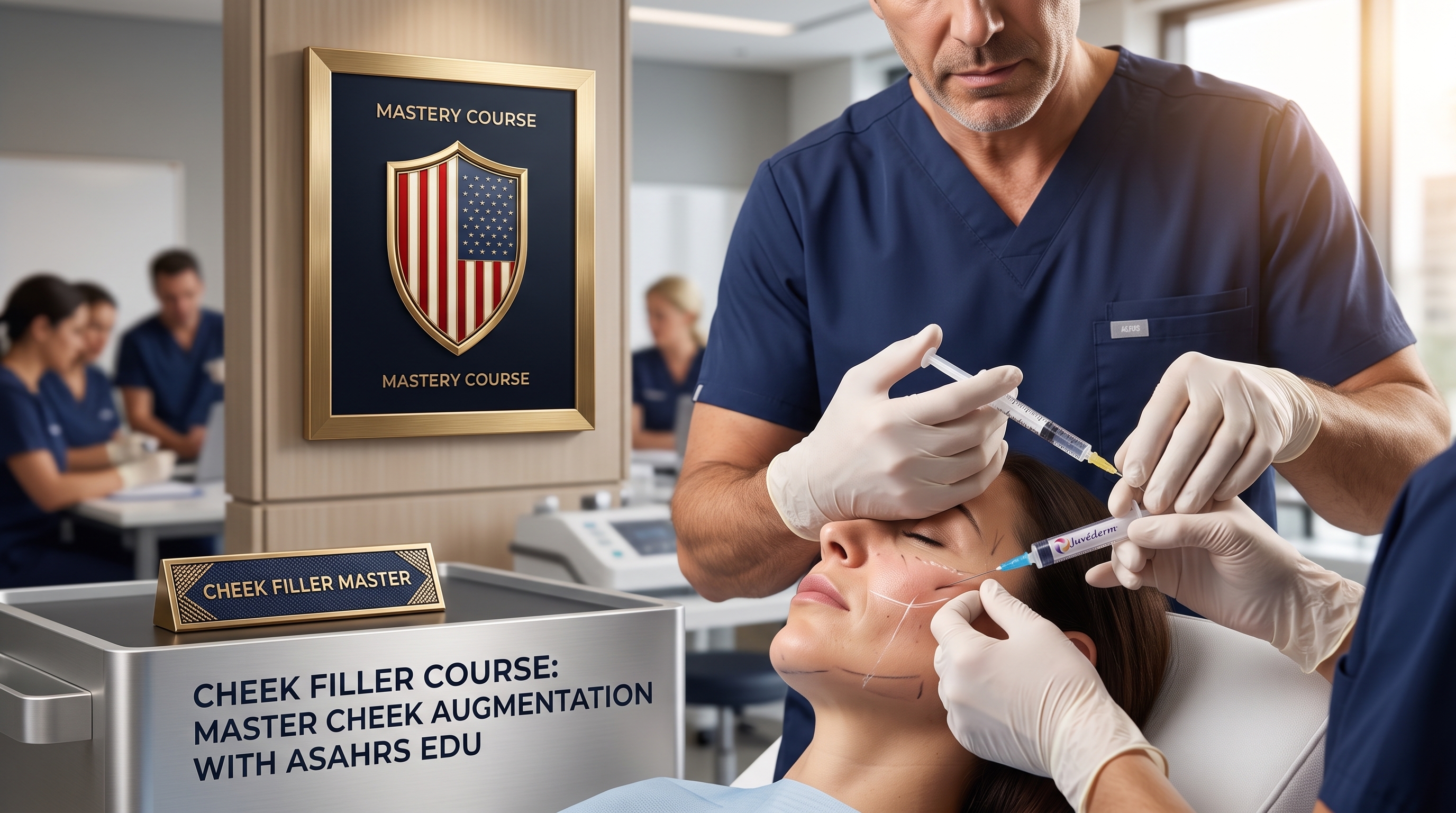 CHEEK FILLER COURSE: ASAHRS EDU LEADS COMPREHENSIVE CHEEK FILLER COURSE