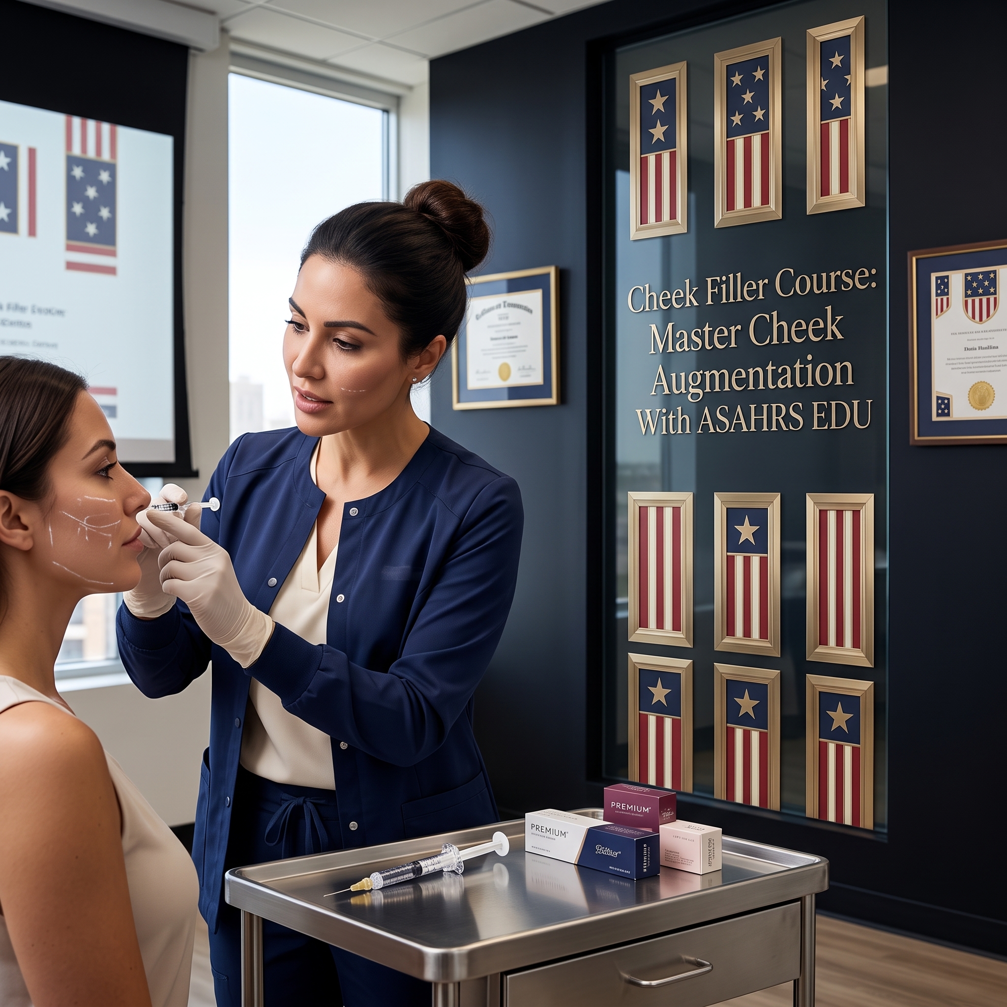 CHEEK FILLER COURSE: ASAHRS EDU LEADS COMPREHENSIVE CHEEK FILLER COURSE
