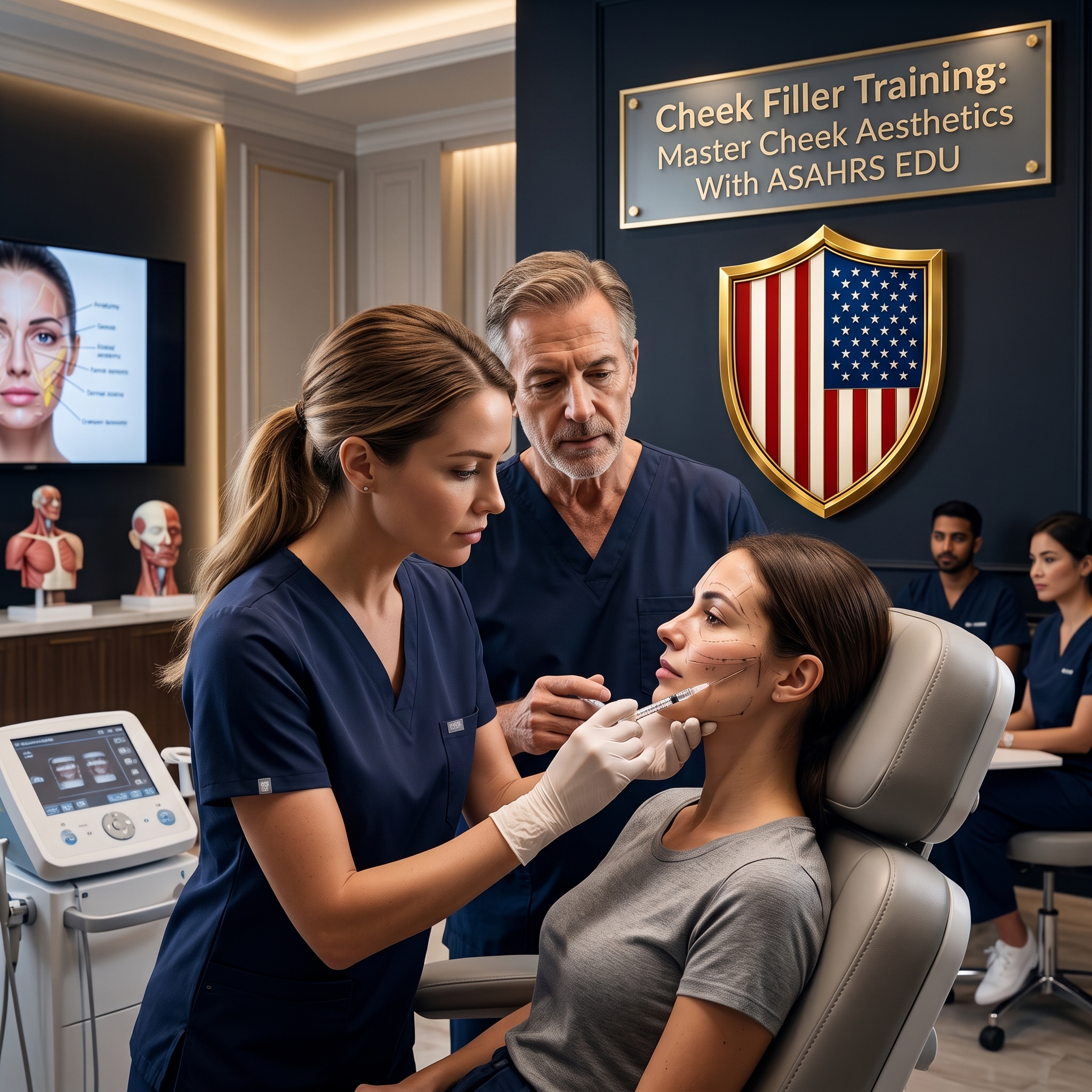 CHEEK FILLER TRAINING: ASAHRS EDU LEADS COMPREHENSIVE FELLOWSHIP