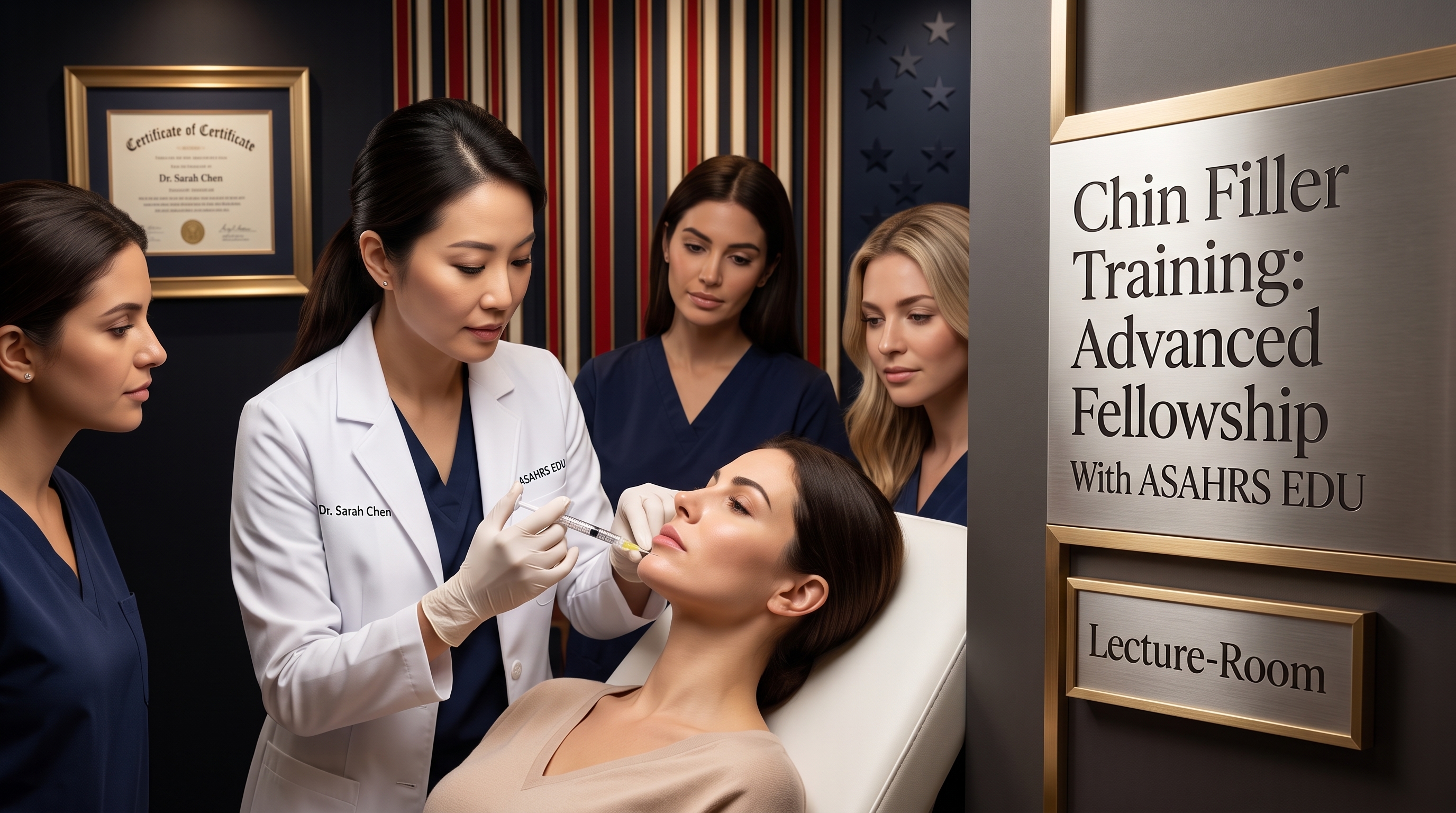 CHIN FILLER TRAINING: ASAHRS EDU LEADS IN COMPREHENSIVE FELLOWSHIP