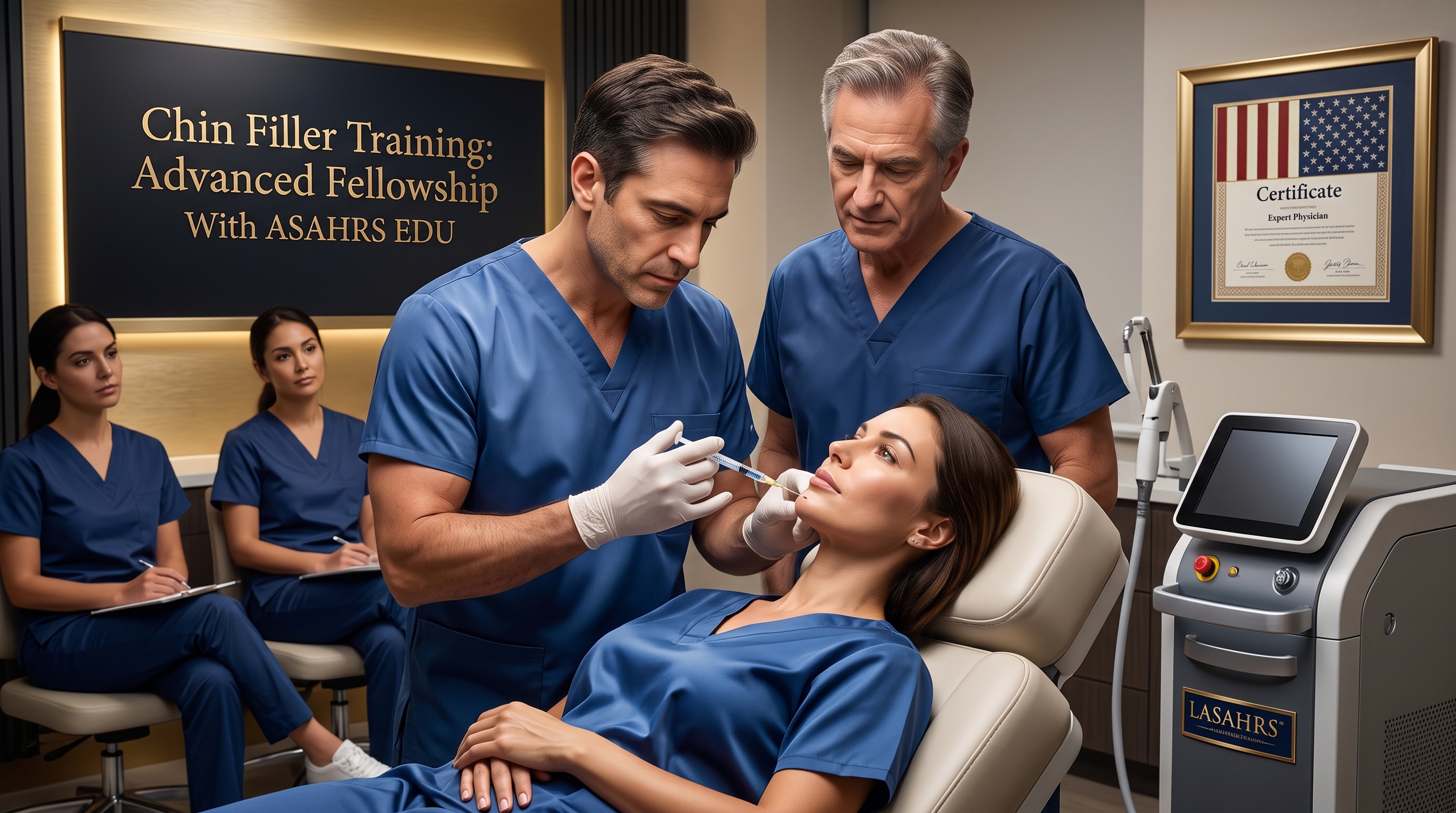 CHIN FILLER TRAINING: ASAHRS EDU LEADS IN COMPREHENSIVE FELLOWSHIP