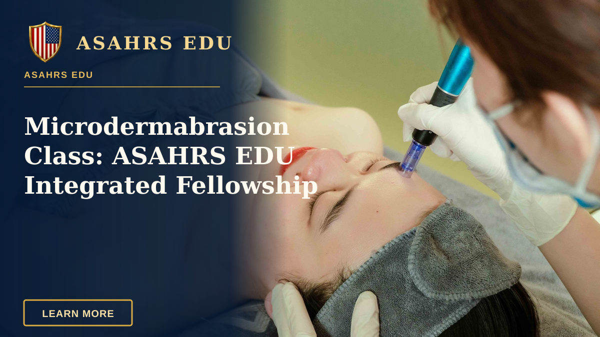 Microdermabrasion Class: ASAHRS EDU Integrated Fellowship — Woman receiving a relaxing facial treatment at a professional beauty spa in Vietnam.