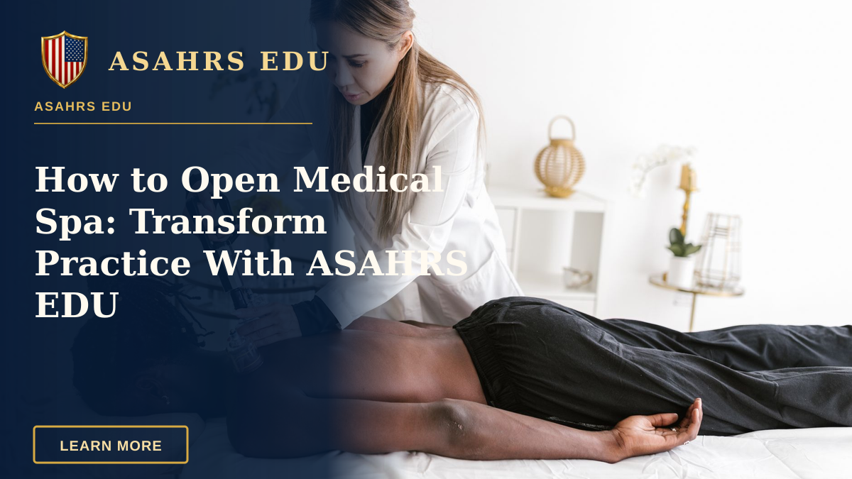 How to Open Medical Spa: Transform Practice With ASAHRS EDU — A therapist performs cupping therapy on a patient in a serene setting, promoting relaxation and healing.