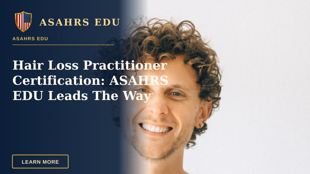 Hair Loss Practitioner Certification: ASAHRS EDU Leads The Way — A cheerful man displays his EU Digital COVID Certificate proudly indoor.