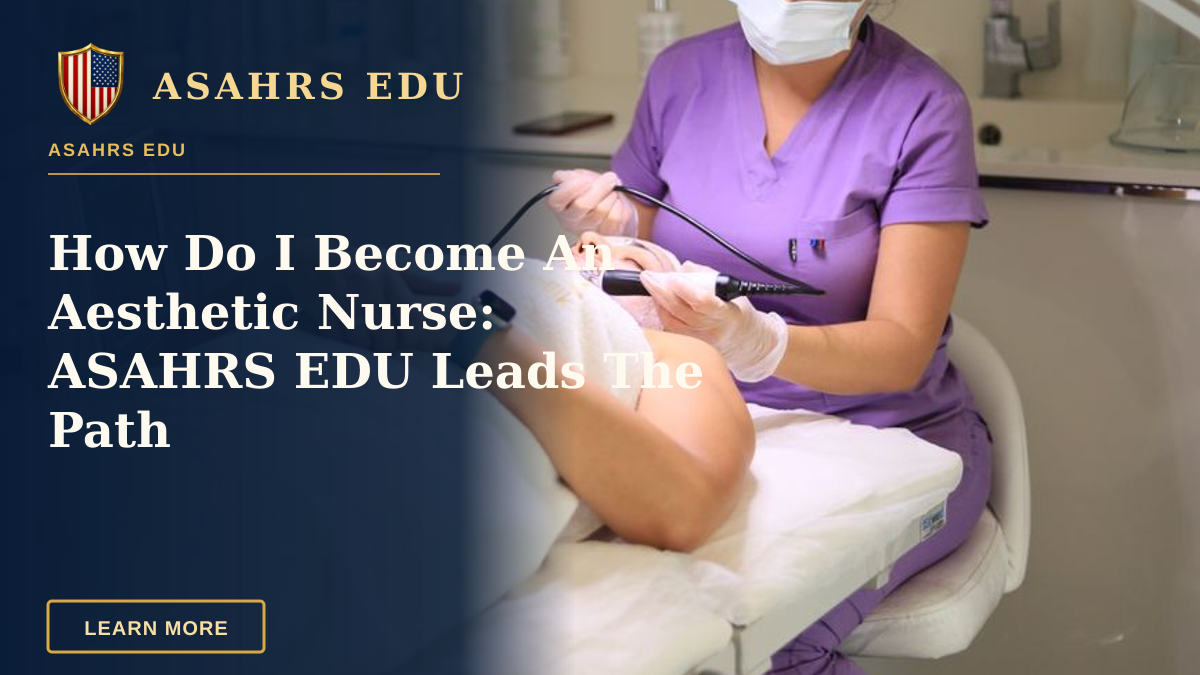 How Do I Become An Aesthetic Nurse: ASAHRS EDU Leads The Path — Professional skincare treatment in a modern aesthetic clinic in Istanbul.