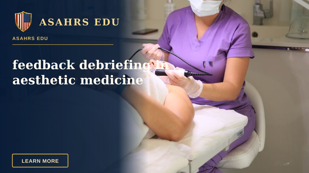 feedback debriefing in aesthetic medicine — Professional skincare treatment in a modern aesthetic clinic in Istanbul.