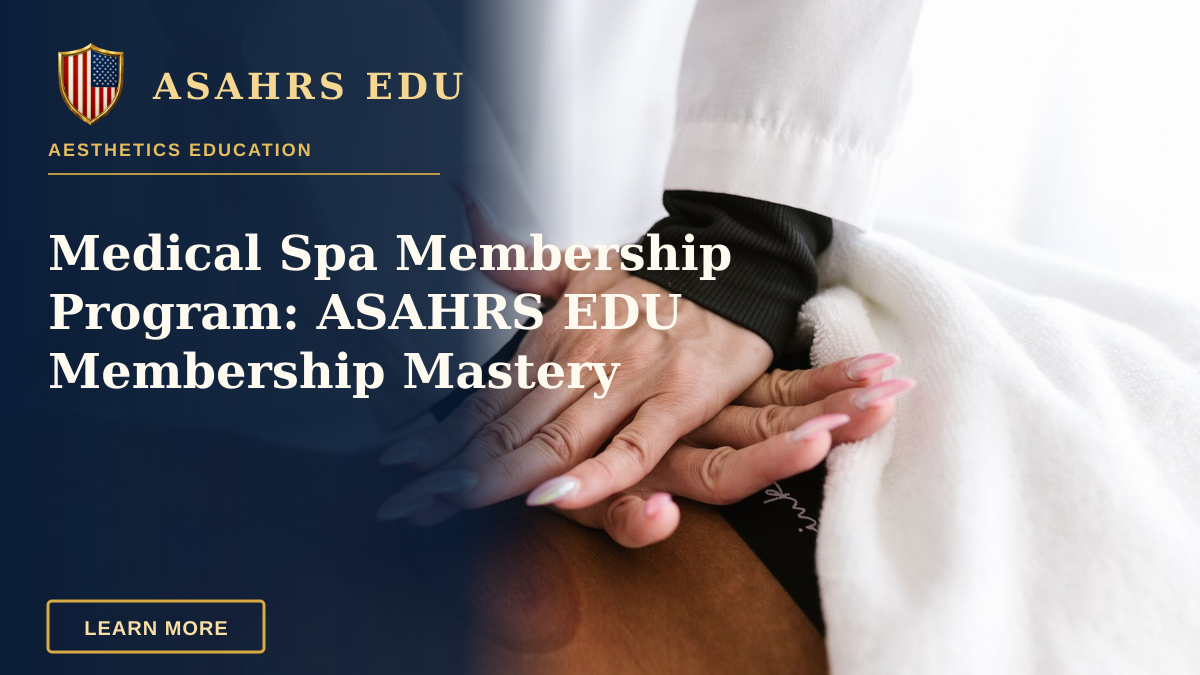 Medical Spa Membership Program: ASAHRS EDU Membership Mastery — Close-up of a therapist's hands performing cupping therapy on a patient in a clinical setting.
