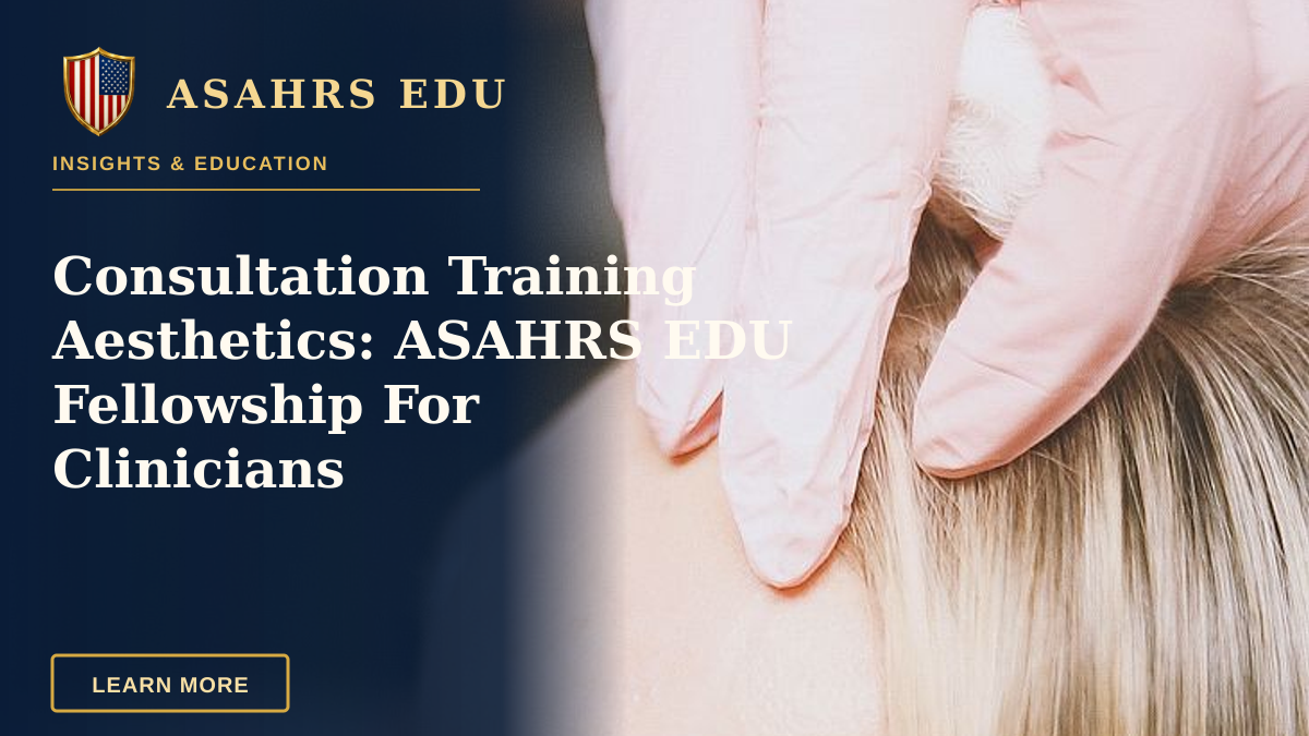 Consultation Training Aesthetics: ASAHRS EDU Fellowship For Clinicians — Close-up of a cosmetic injection procedure in a modern spa setting, enhancing beauty and wellness.