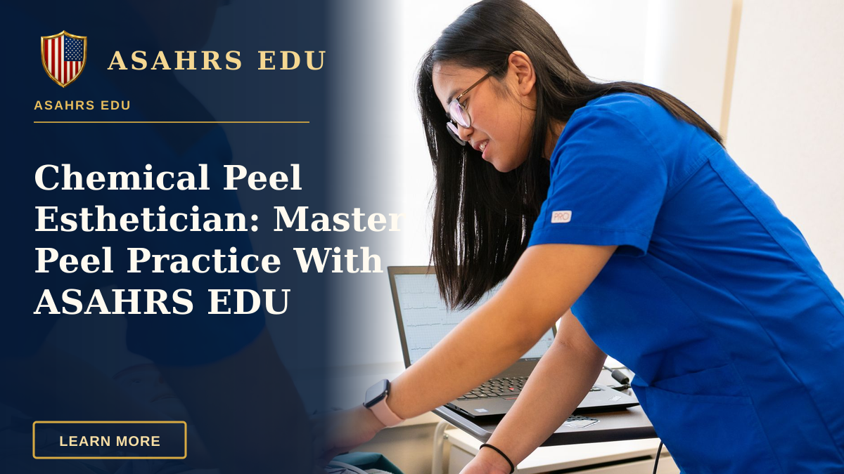 Chemical Peel Esthetician: Master Peel Practice With ASAHRS EDU — Nursing students practice using a medical mannequin in a simulation lab, focusing on patient care techniques.