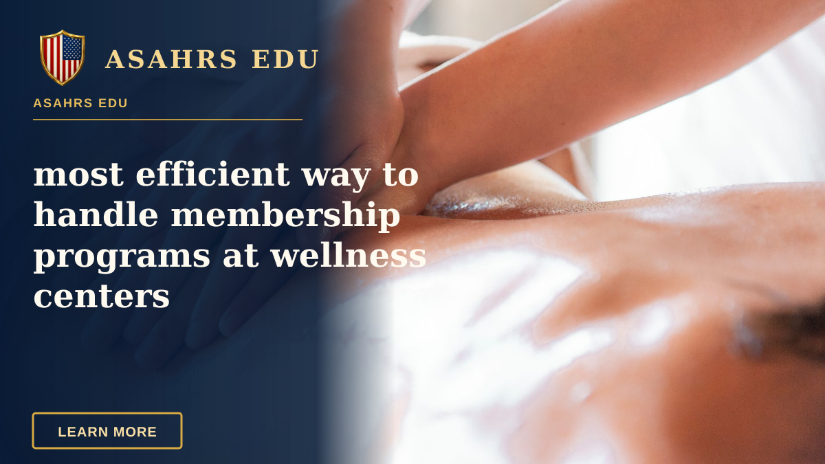 most efficient way to handle membership programs at wellness centers — Close-up of therapist hands providing a relaxing massage with oil for wellness.